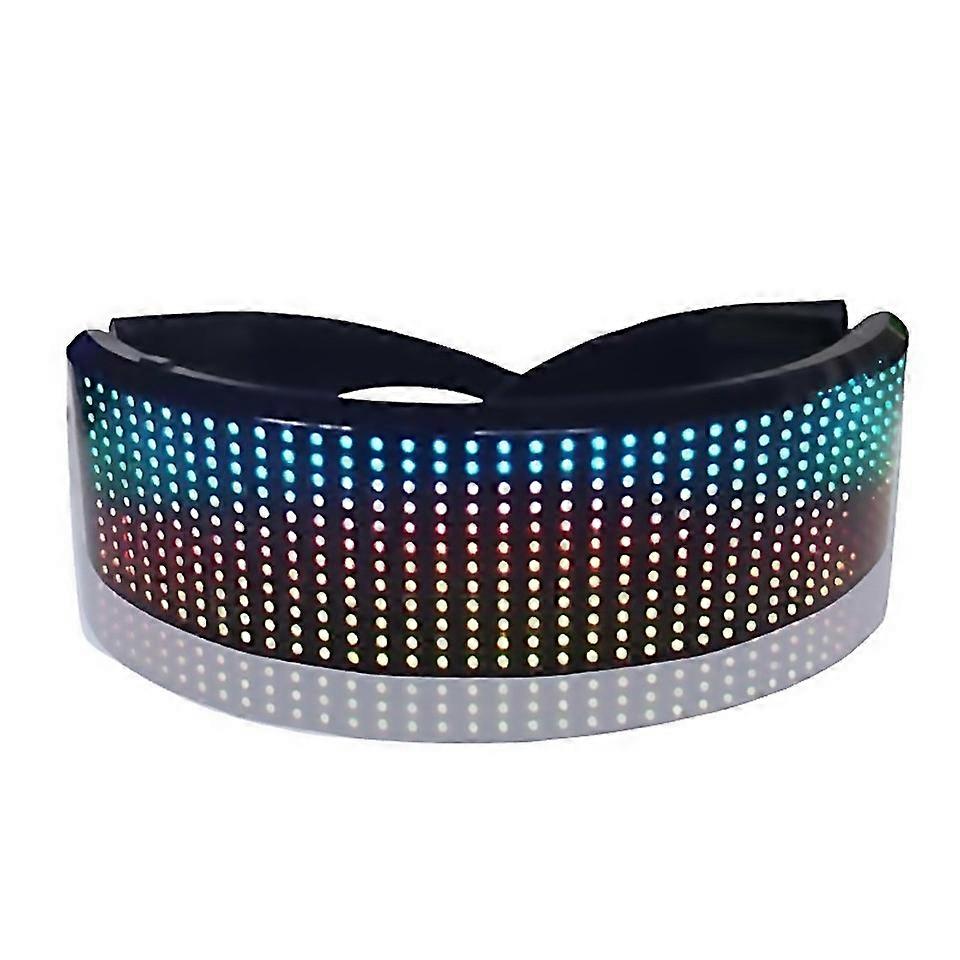 For Led Futuristic Eyewear Diy Luminous Glasses Prop For Bar Performance