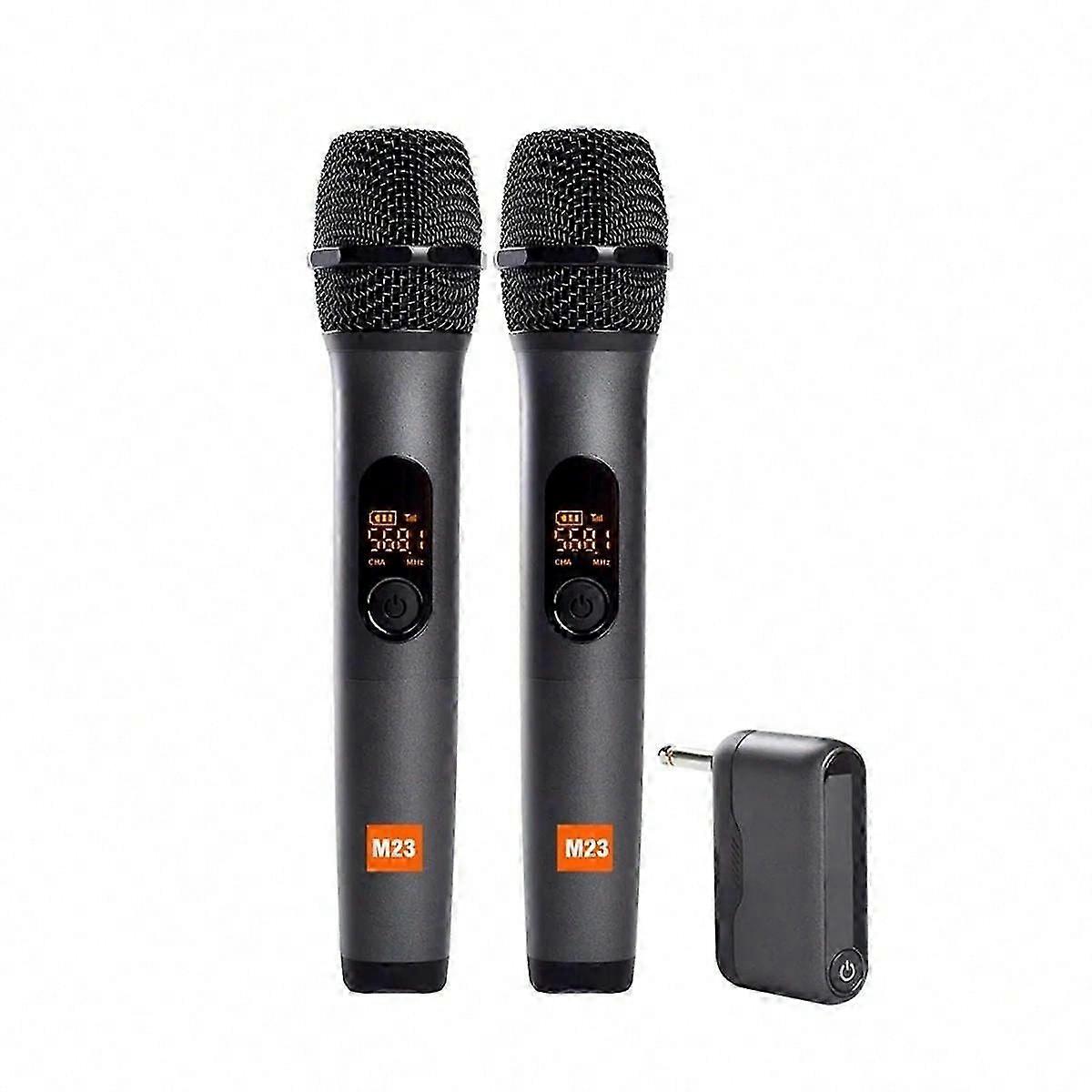 New Universal Microphone Home USB Wireless Microphone Live Broadcast Radio Digital Display Microphone
