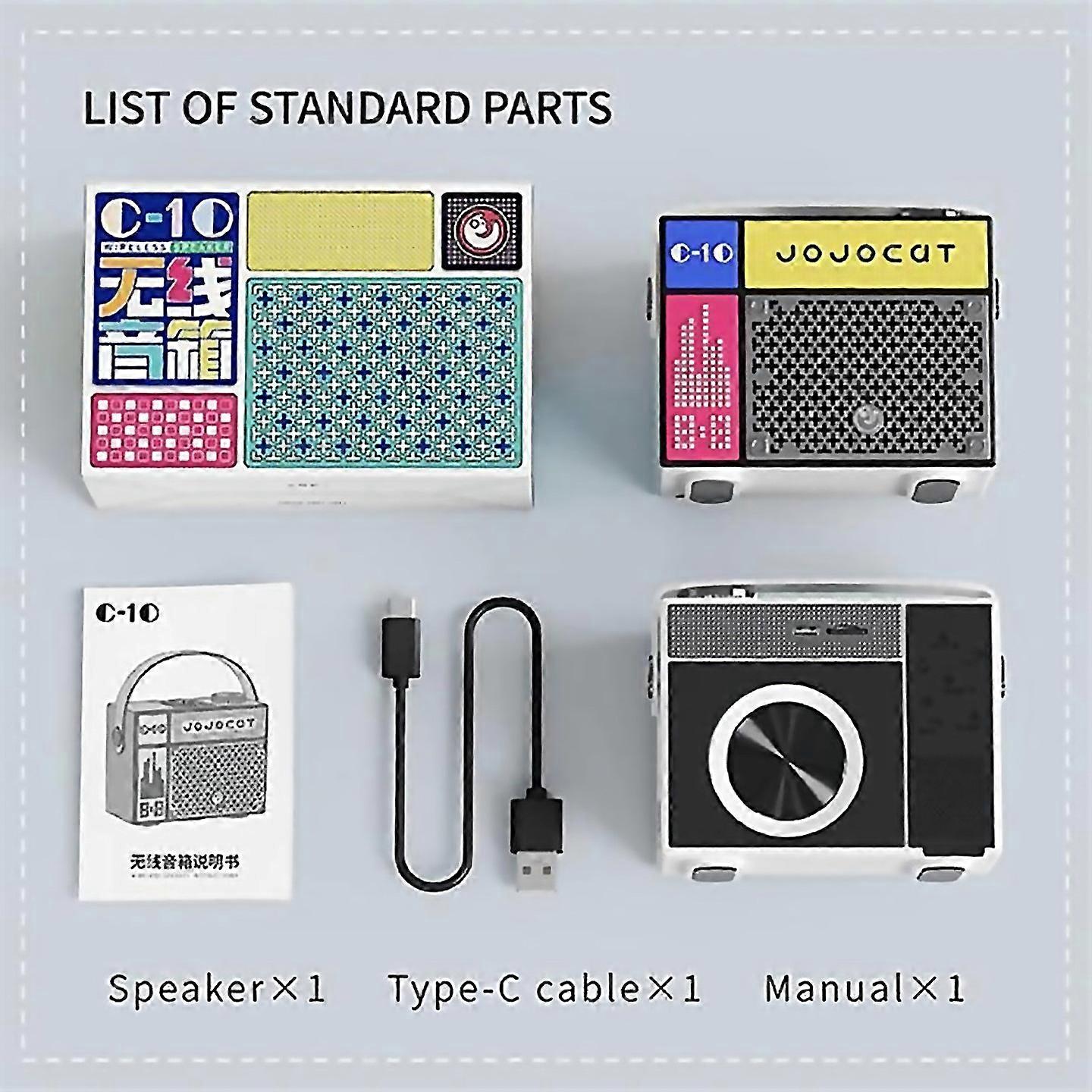 For Bluetooth Speaker Rechargeable Wireless Speakerred