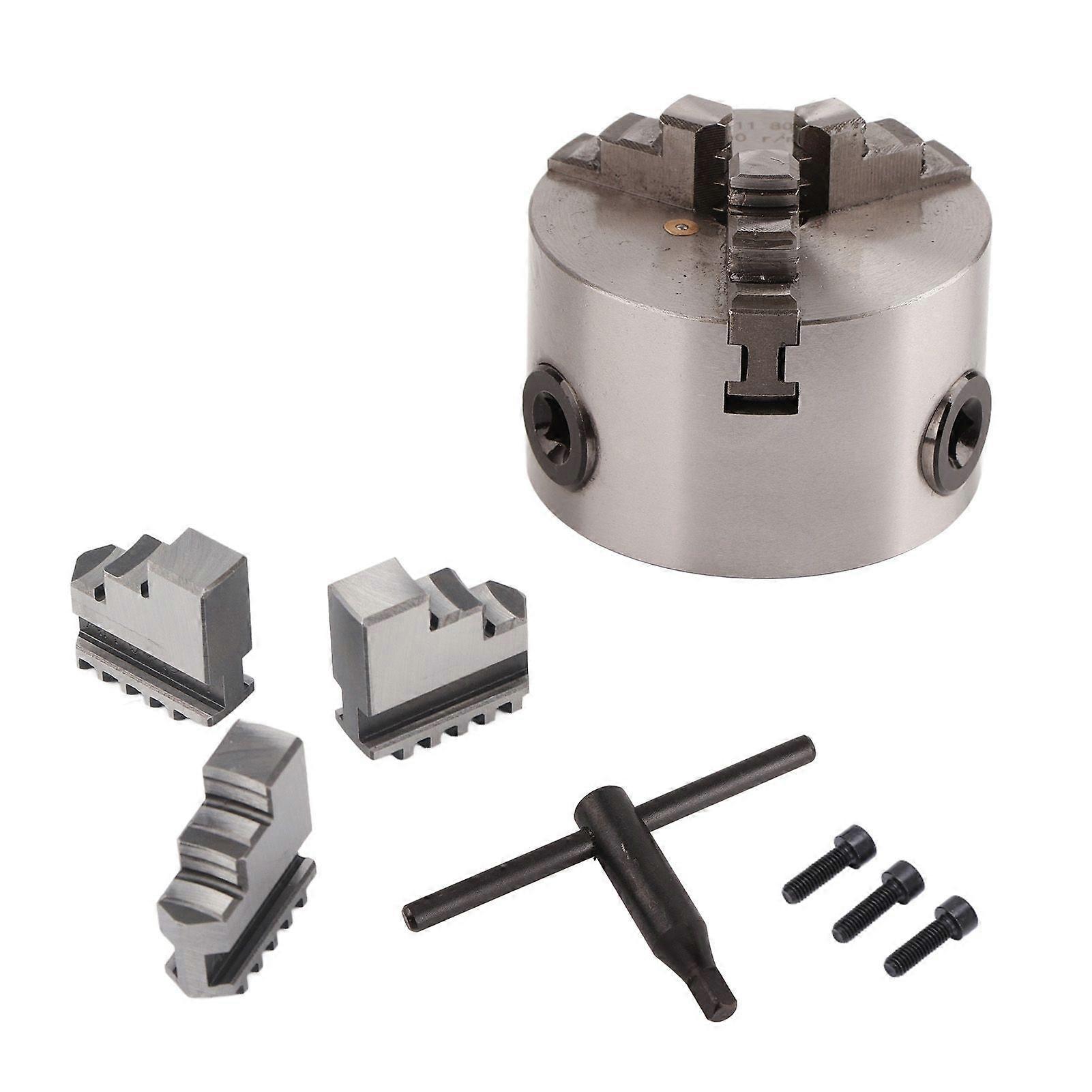 3inch SANOU K1180 3Jaw Self Centering Lathe Chuck 80mm Diameter
