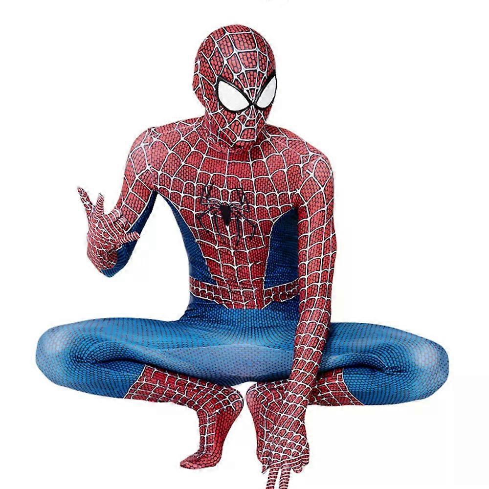 Spider Man Toby Maguire Cosplay Costume Sense Movie Precision Jumpsuit Halloween Anime Show Carnival Party Adult Superhero Set