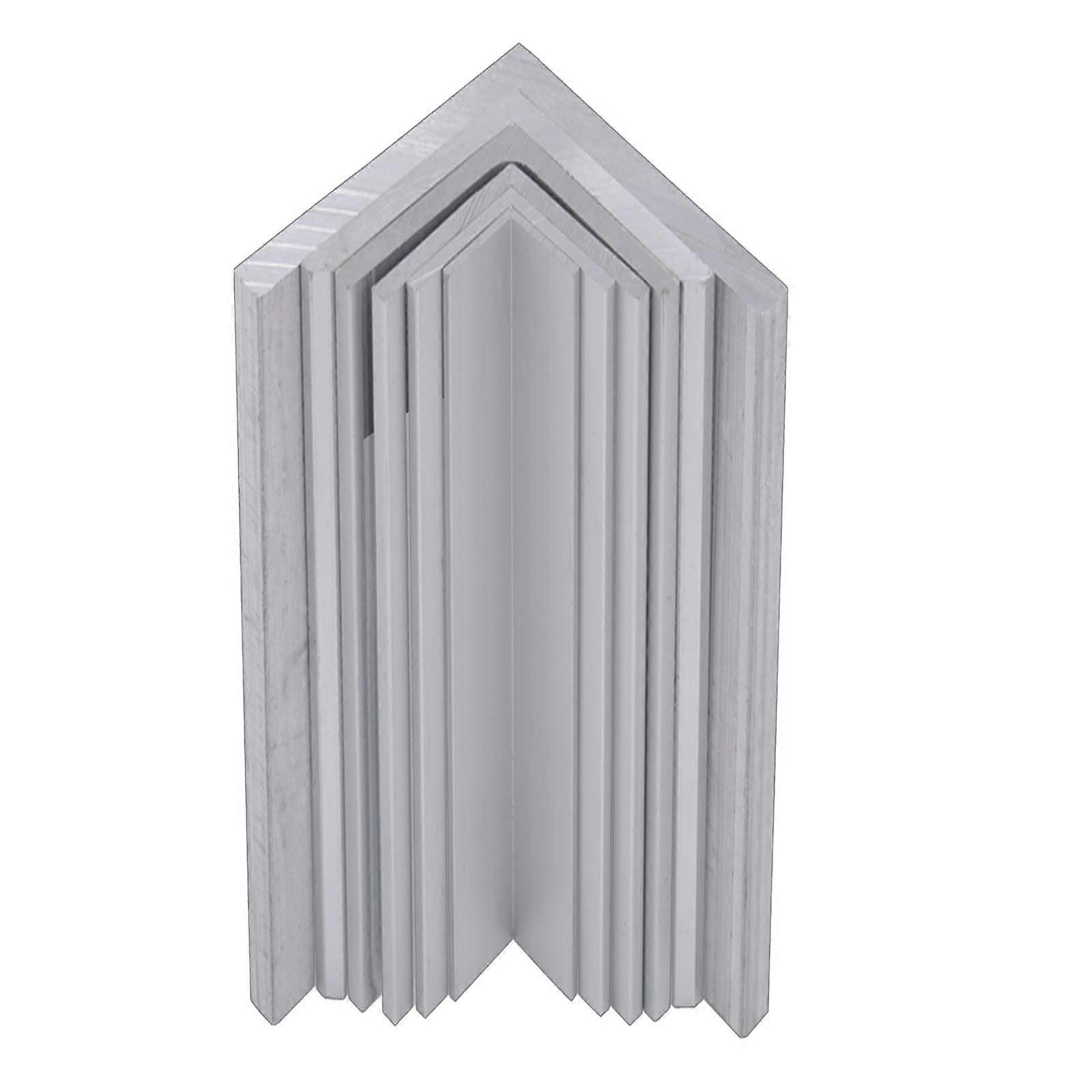Aluminium Angle 3x30x50 Mm LShape Profile 19.6 Inch Length 2 Pcs For Automated Mechanical Parts
