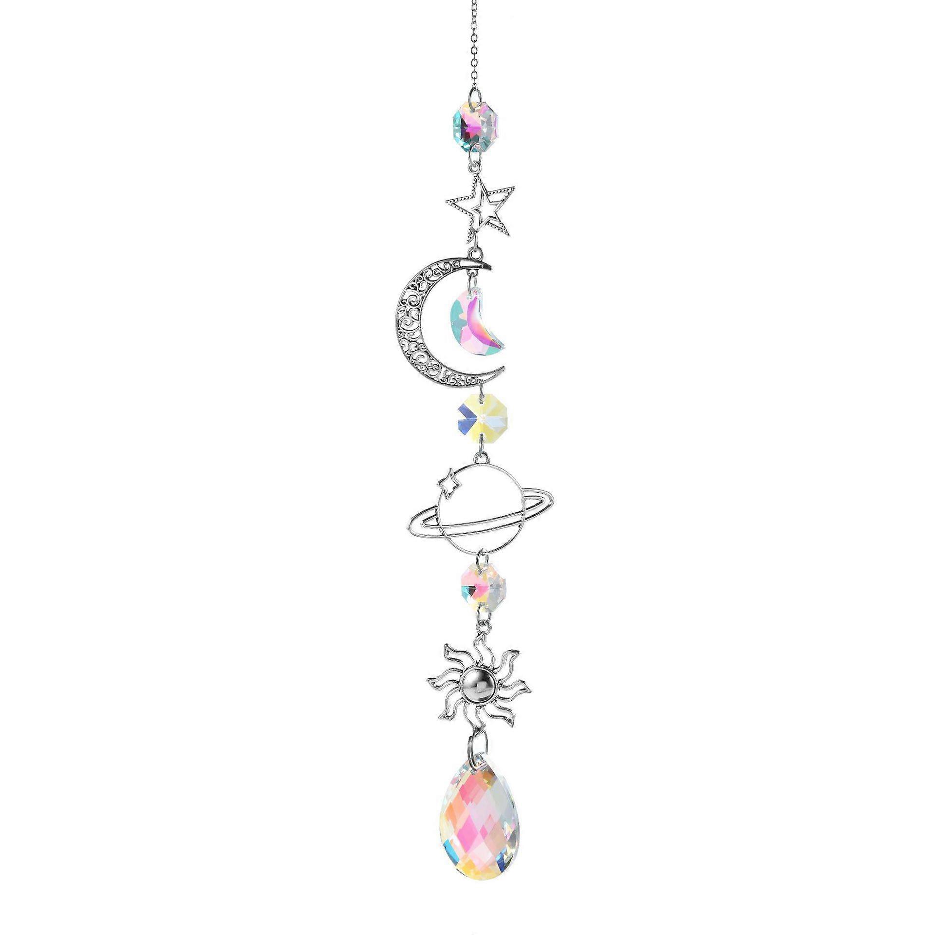 Crystal Sun Catcher Window Hanging Prism Decoration Rainbow Window