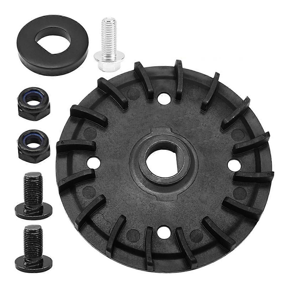 Lawn Mower Blade Replacement Kit-Includes Fan,Bolts,Nuts, and Washers for EGO Dual Blades LM2130SP,L