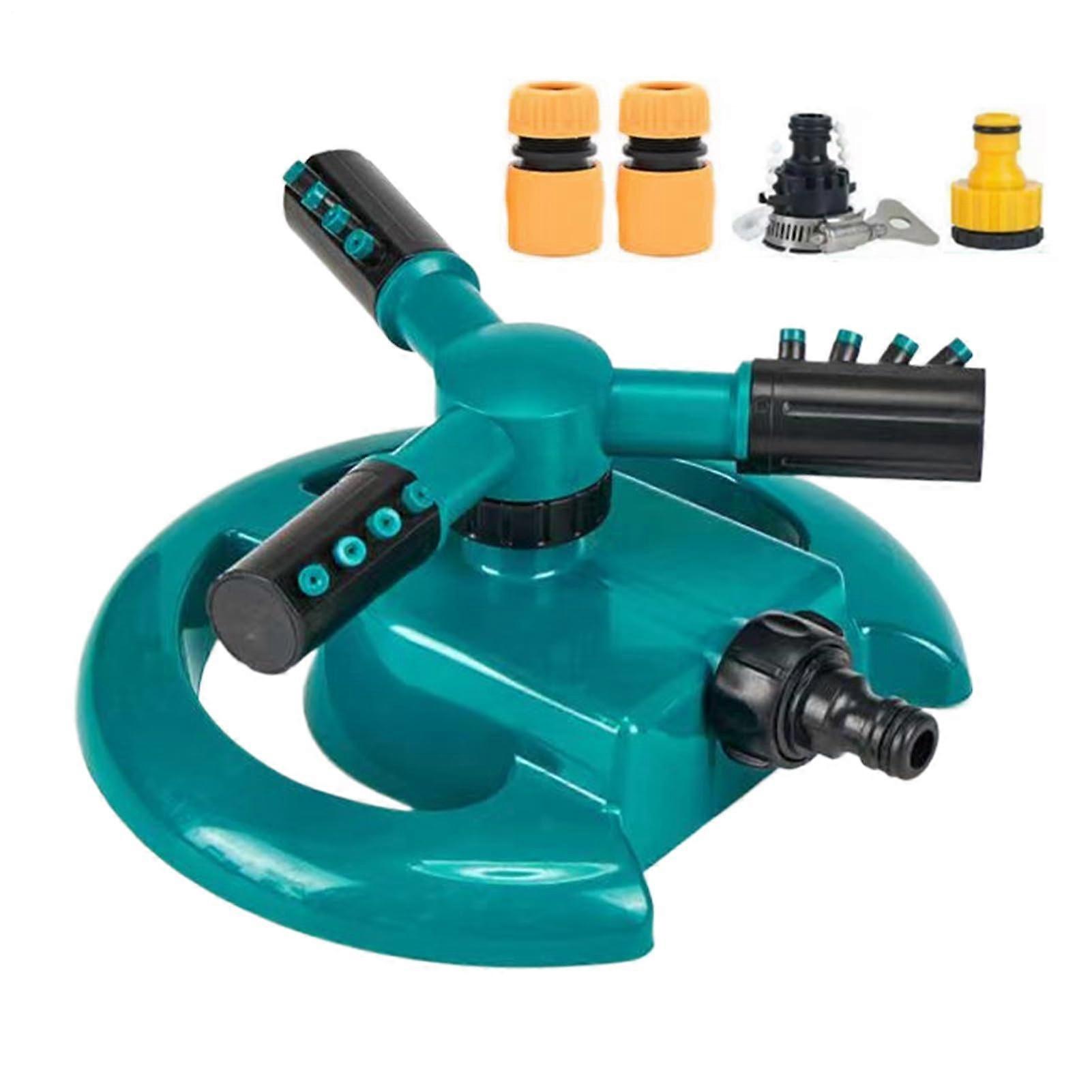 Garden Sprinkler Rotating Independent Version 360Degree Rotation Large Irrigation Sprinkler For Flower Beds Parks