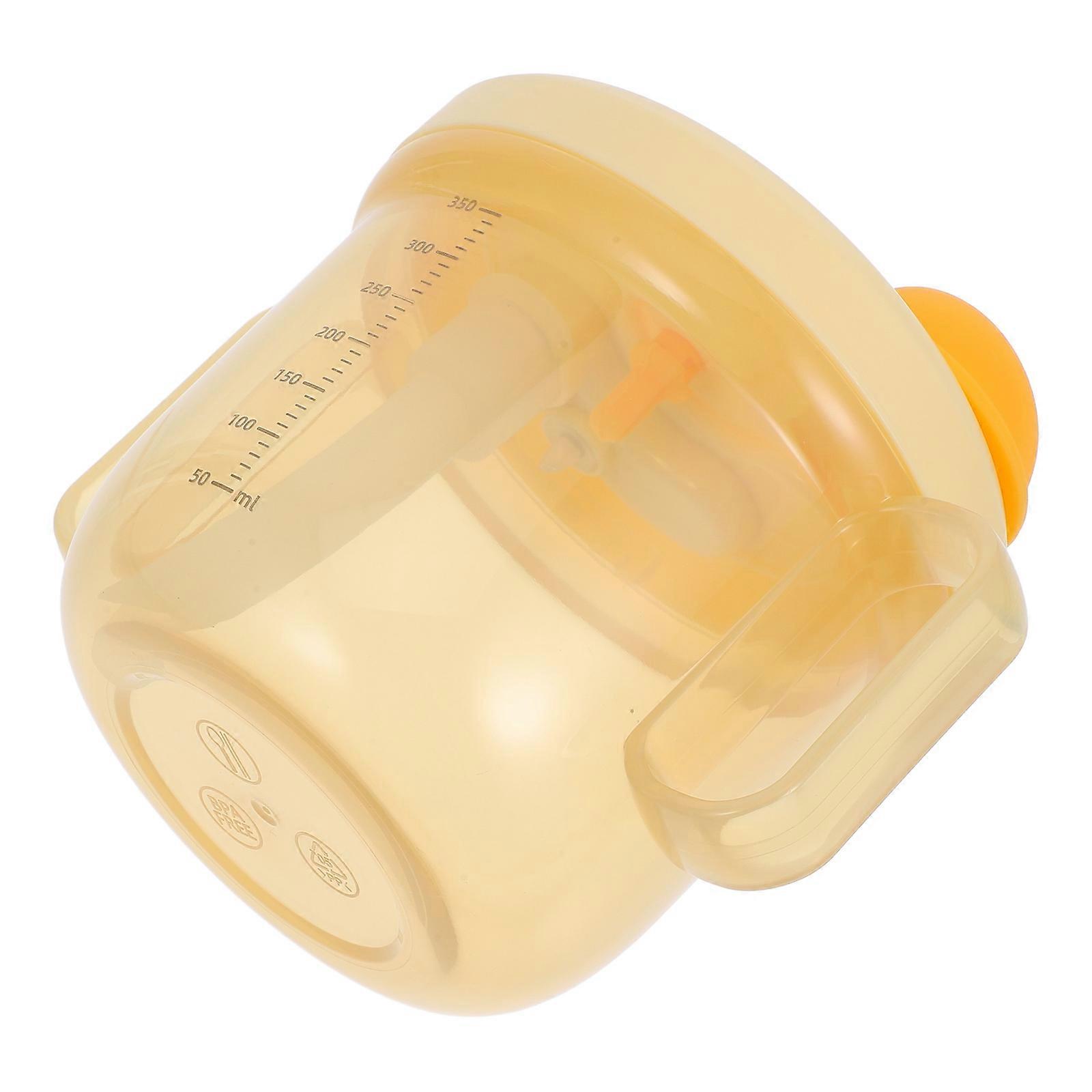 2Pcs Toddler Training Drinking Cup With Handle And Straw For Home And Daycare Use Yellow Spill-Proof Technology