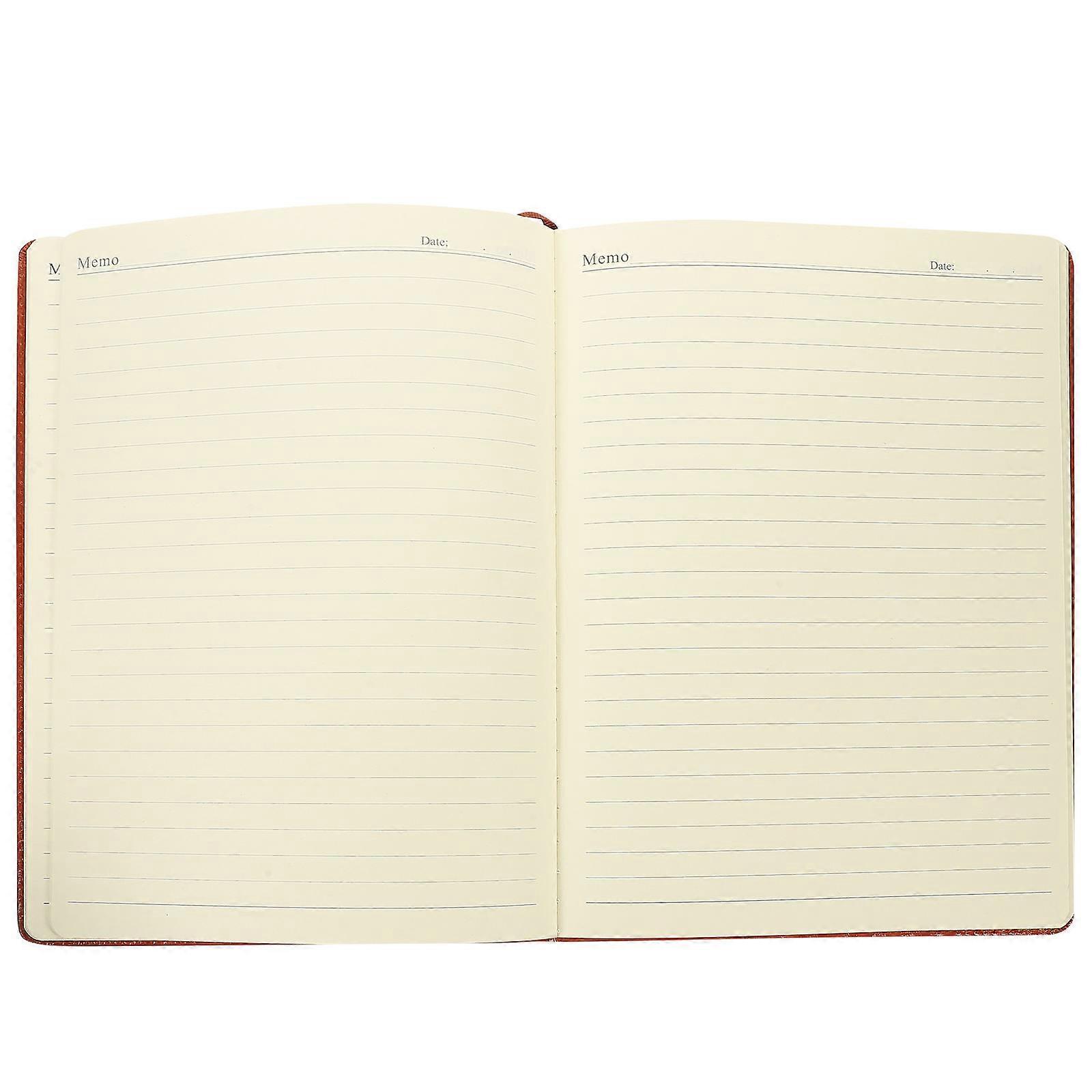 Rectangular Office Agenda Notepad For Adults Daily Use 2Pcs With PU Cover