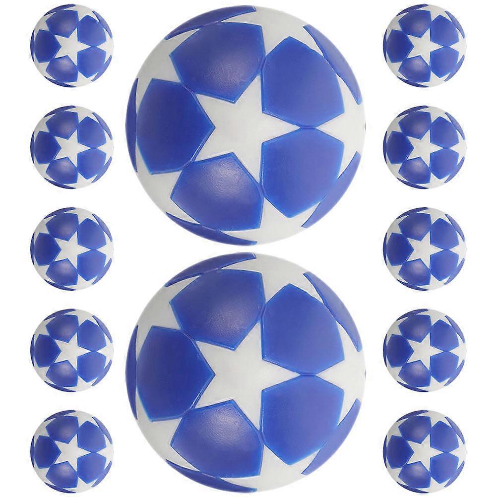 Table Soccer Replacement Balls Foosball Balls Plastic Material Compatible with All Standard Tables 12Pcs