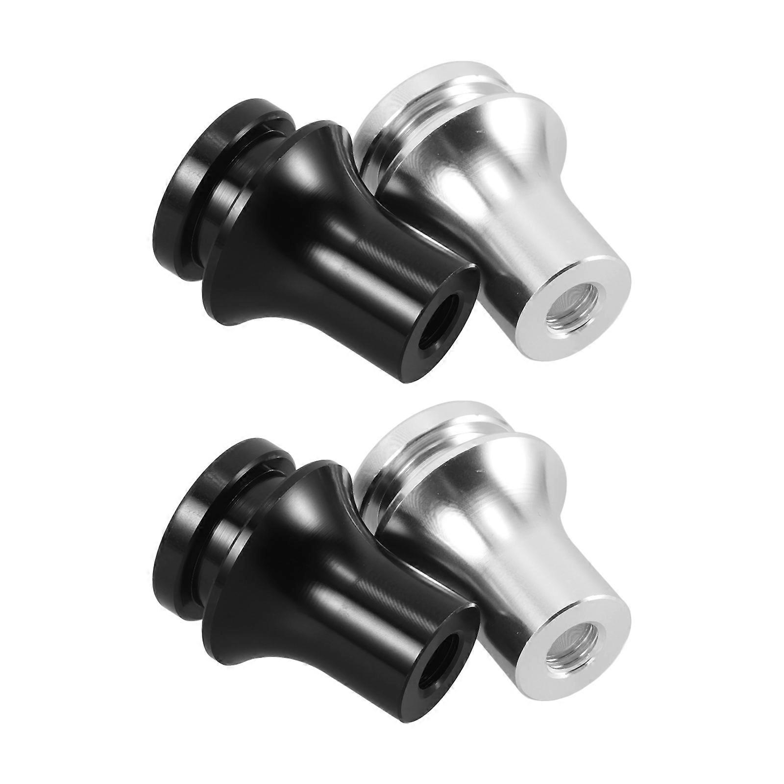 Aluminum Alloy Shift Knob Adapter for Vehicle with Boot Retainer 4Pcs