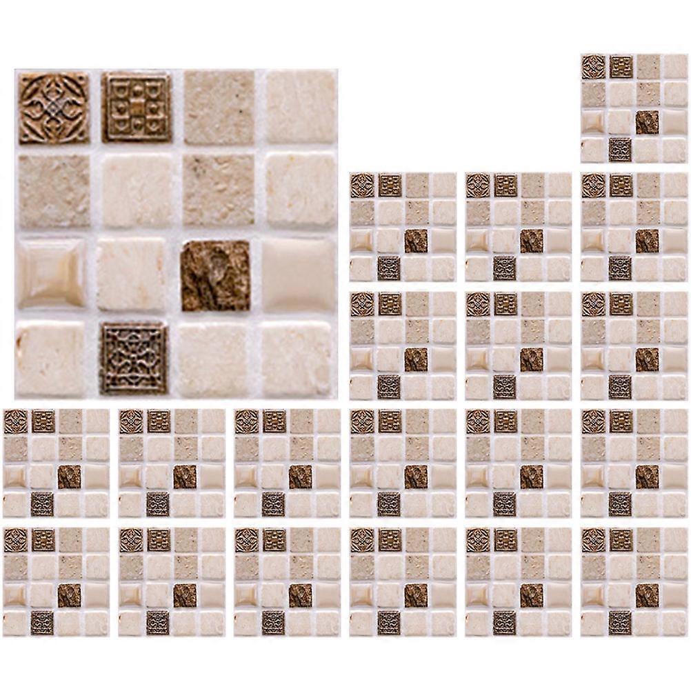 Tile Stickers Mosaic Tile Stickers for Home 20Pcs Peel and Stick Decals