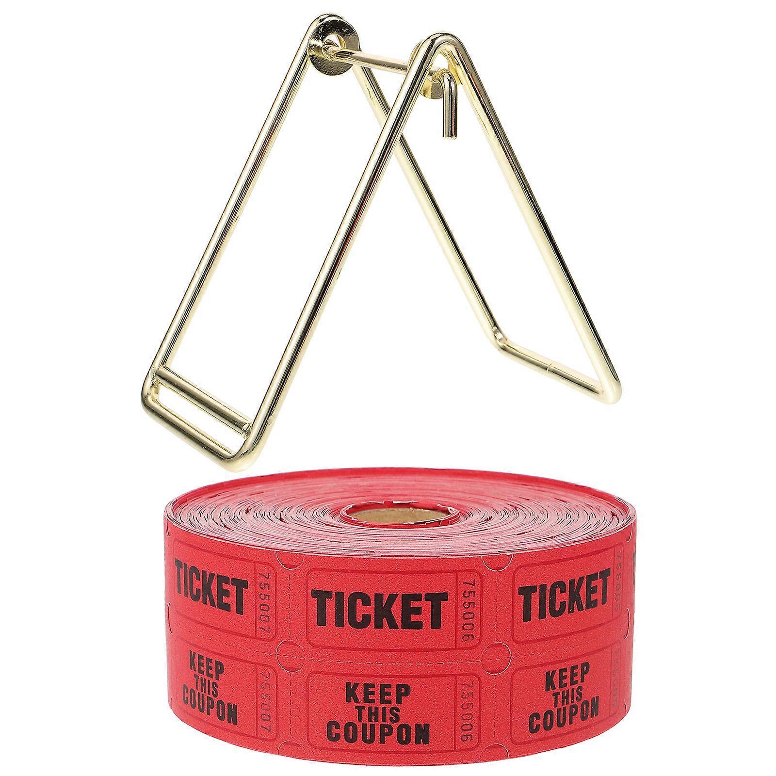 Universal Raffle Tickets Set for Party 1Set of Event Ticket Roll with Holder