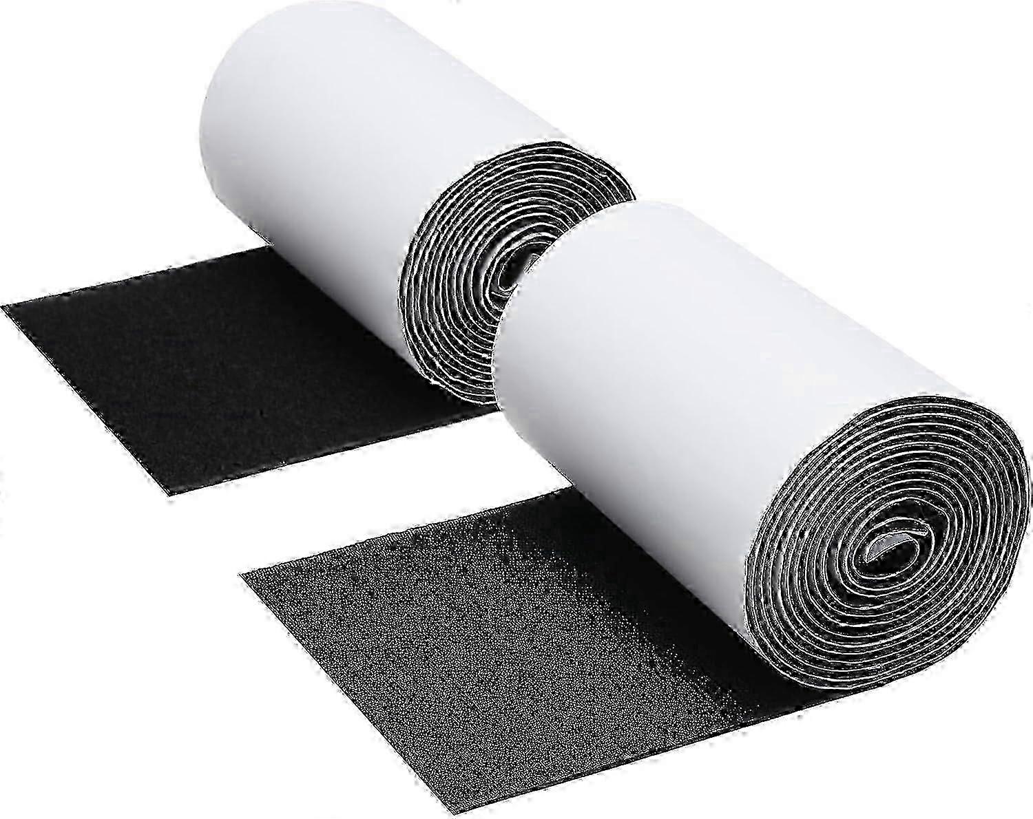 2025 New Heavy Duty Hook and Loop Tape with Strong Adhesive for Couches & Furniture, 4.4" x 7' Non-Slip Tape