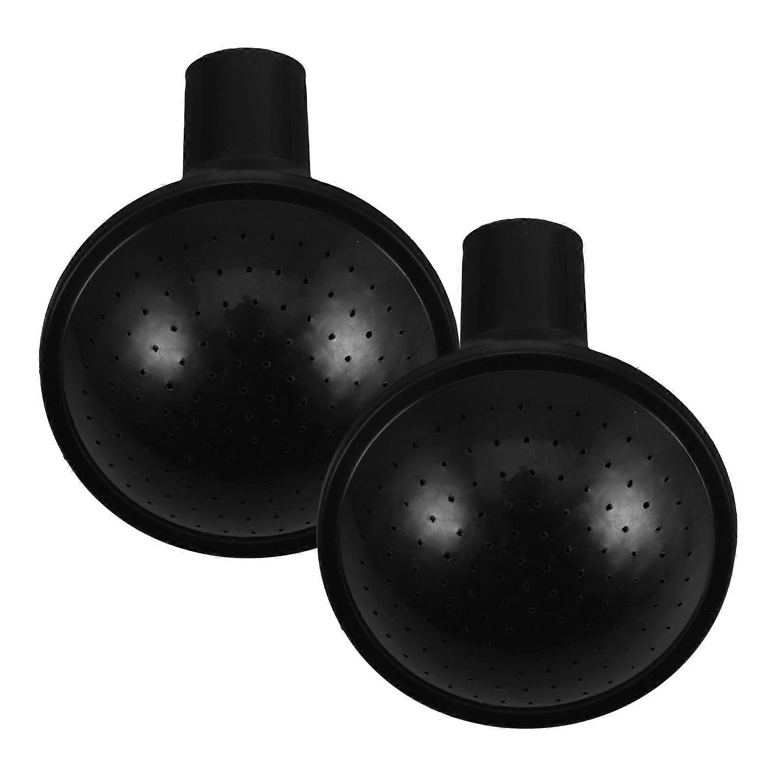 Garden Watering Nozzle Plastic Head Replacement Set 4Pcs for Outdoor Use