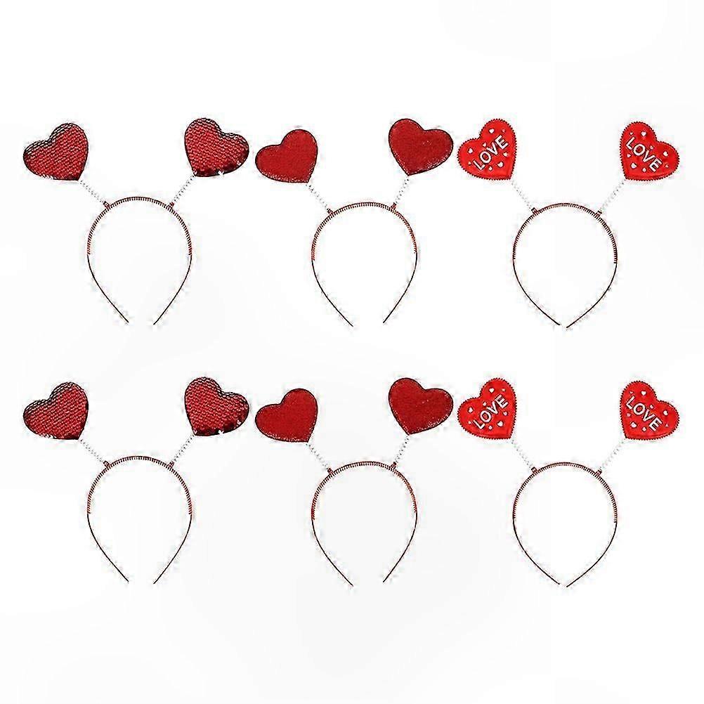 Heart Shaped Headbands for Valentine's Day Party Decorations