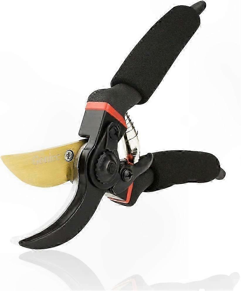 Premium Titanium Bypass Pruning Shears for Professional Garden Clippers