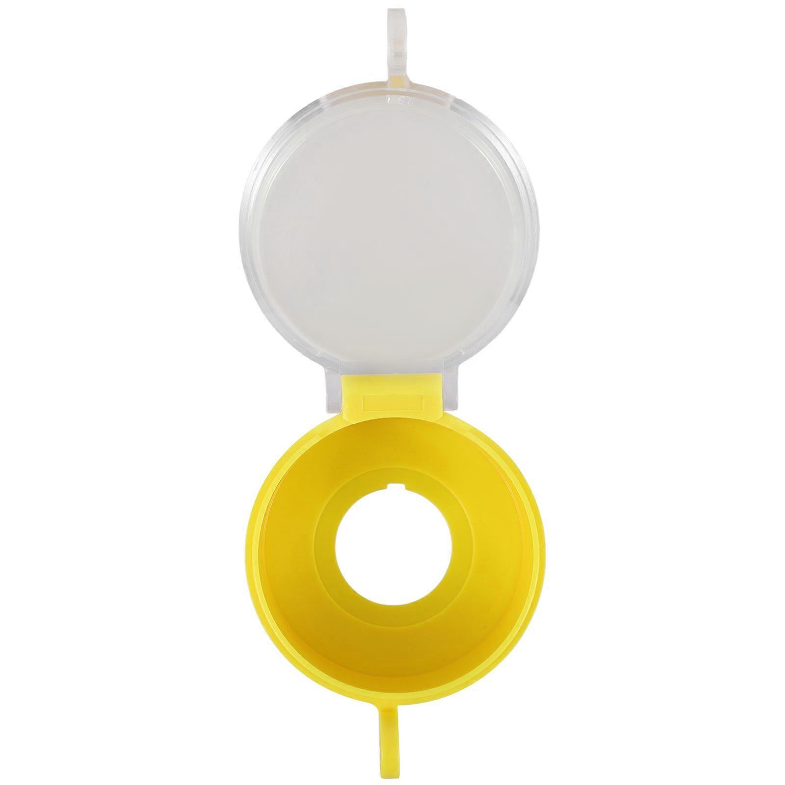 Emergency Stop Button Protector for 5Pcs Yellow Stop Button