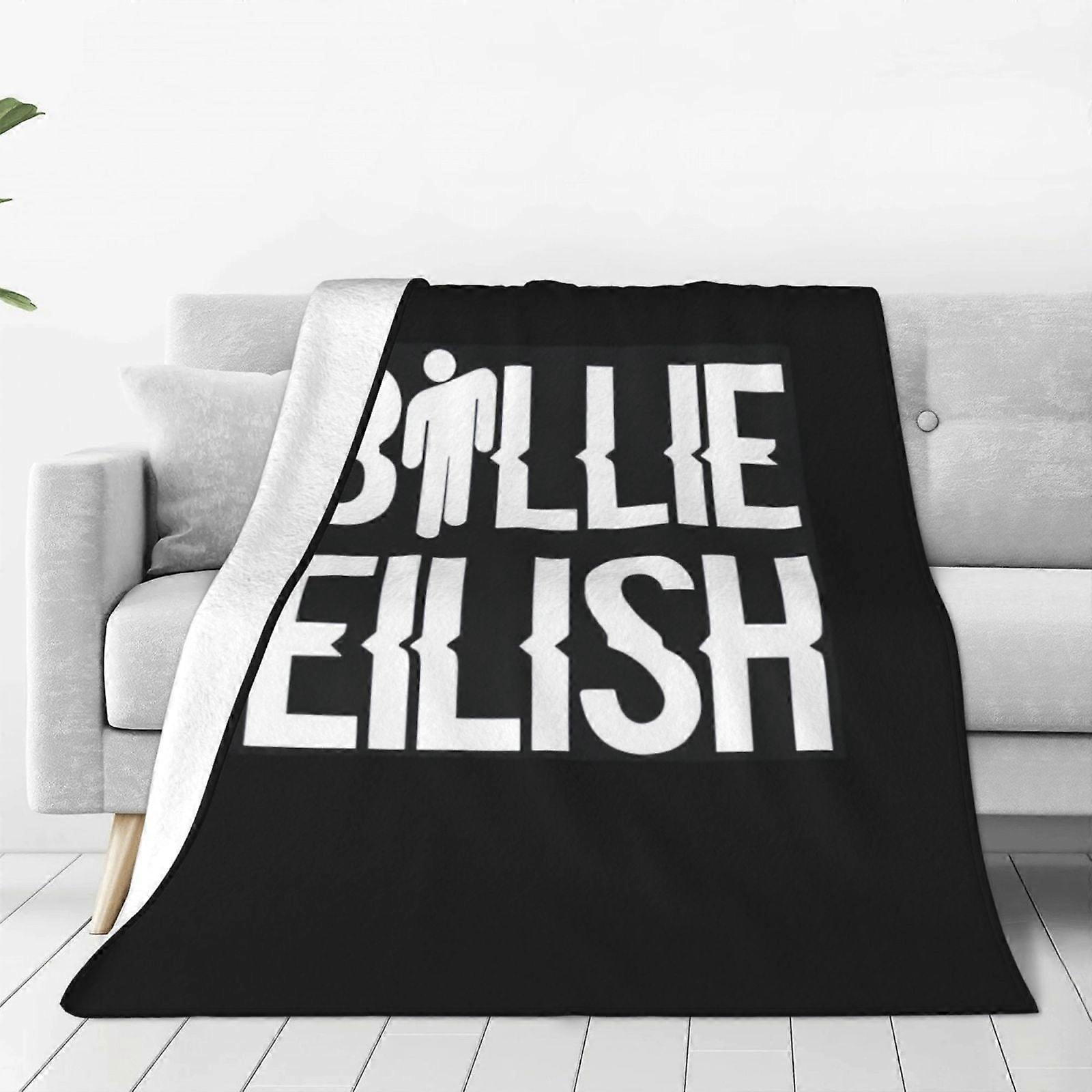 Billie Eilish Fleece Blanket Super Soft Cozy Throw Blanket, Lightweight Fuzzy Comfy Flannel Blanket Warm Plush Throw Blankets For Couch, Sofa, Bed
