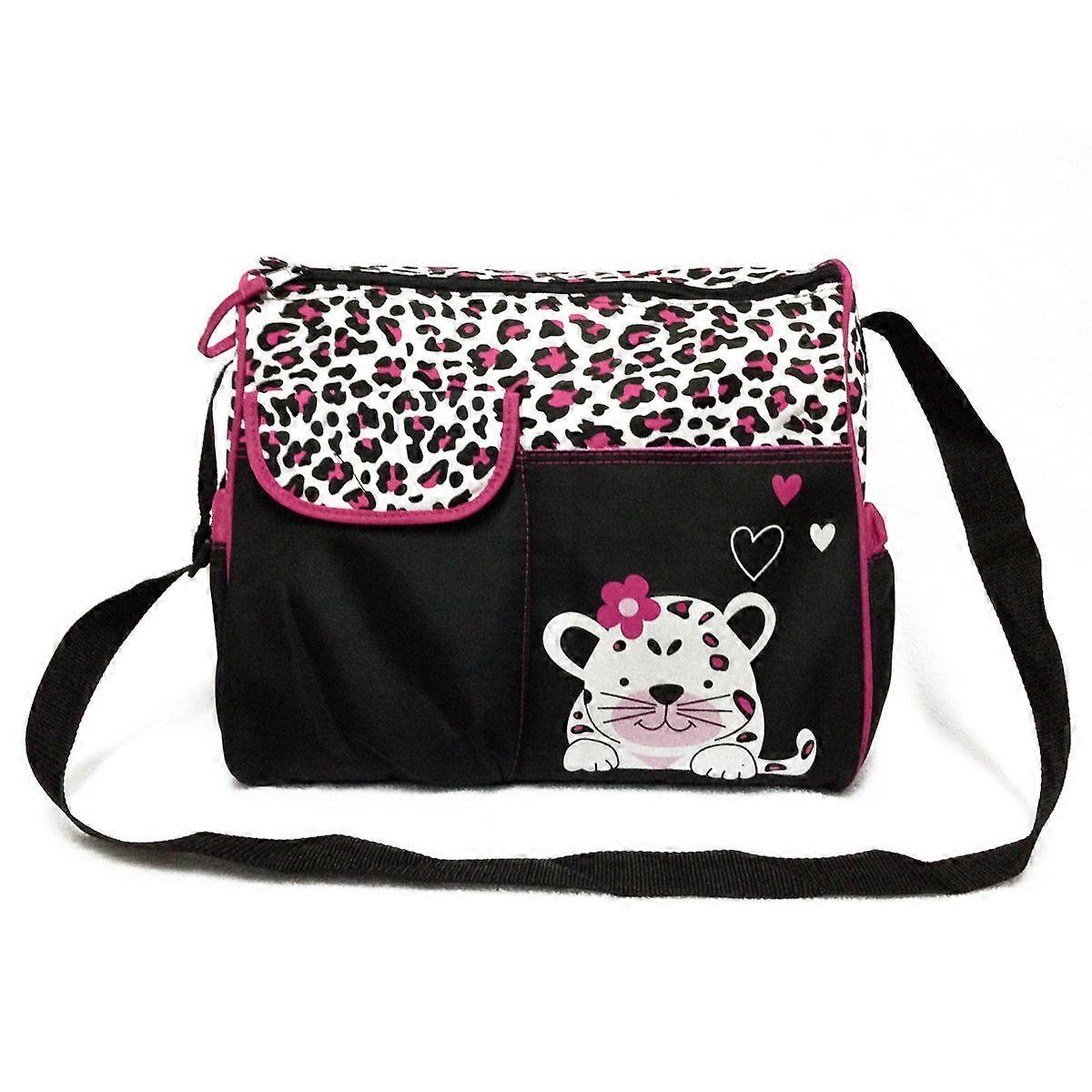 Baby Diaper Changing Bag Multi-Functional Mammy Tote Pink
