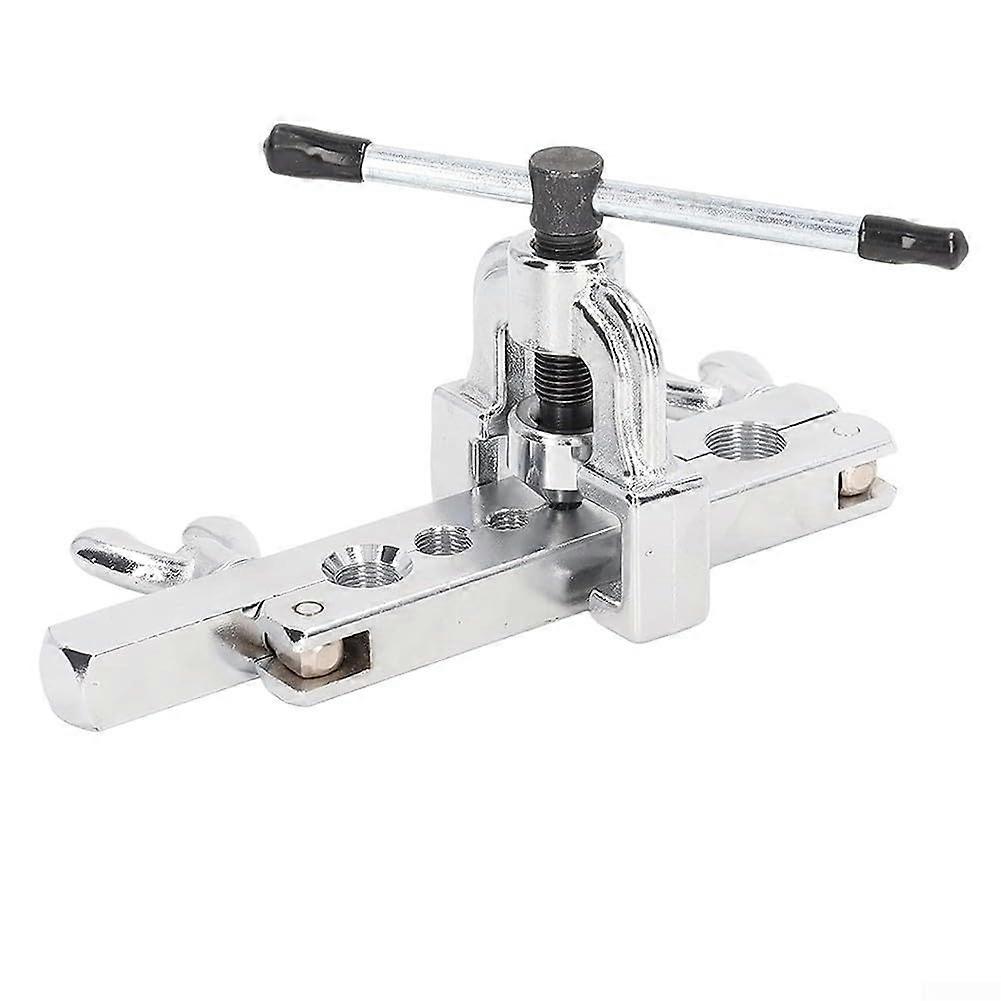Manual Pipe Flaring and Expander Tool Kit Copper Heads Alloy Steel 9 Reaming Sizes 319mm ChromePlated Rotary Adapter