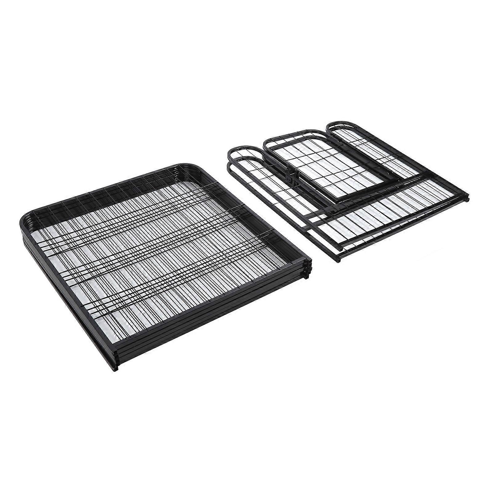 לול כלב ברזל כבד חלל גדול גדר קלה להתקנה