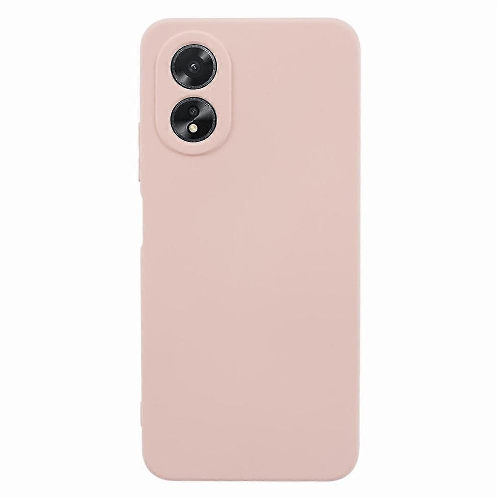 Capa de TPU com revestimento de fibra de toque suave e emborrachada compatível com Oppo A78 4G
