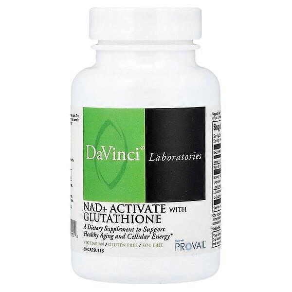 DaVinci Laboratories, NAD + Activate with Glutathione, 60 Capsules