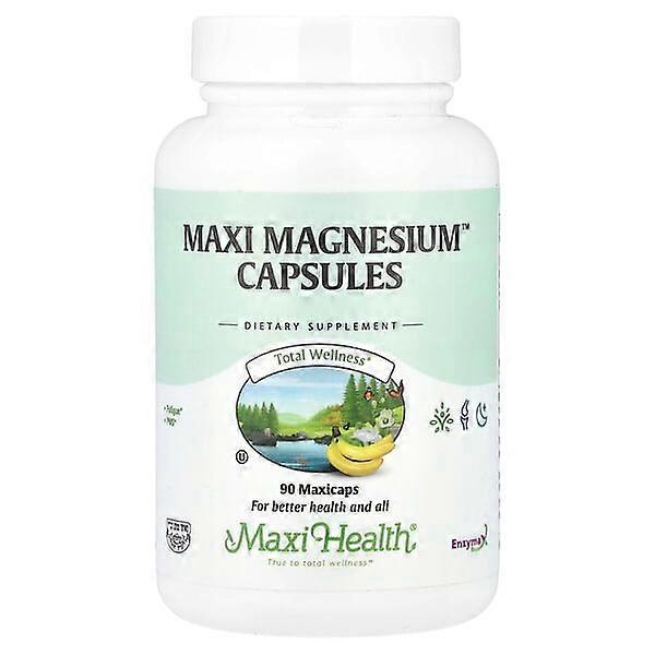 Maxi Health, Maxi MagnesiumÃÂ¢ÃÂÃÂ¢ Capsules, 90 Maxicaps