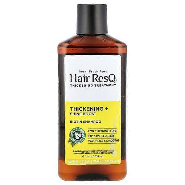 Petal Fresh, Hair ResQÃÂÃÂÃÂÃÂÃÂÃÂÃÂÃÂ®, Biotin Shampoo, Thickening + Shine Boost, 12 fl oz (355 ml)