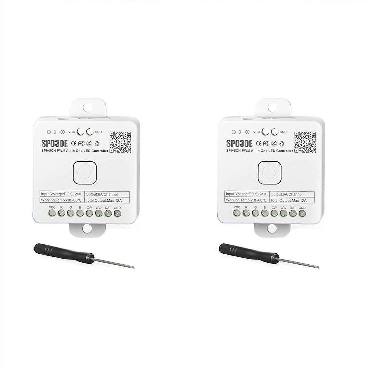 SP630E Bluetooh LED Controller Support PWM Monochrome CCT RGB RGBW