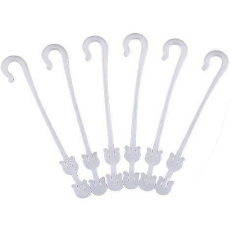 100PCS Tomato Hook Plastic Tomato Hook, Hanging Fruit Hook