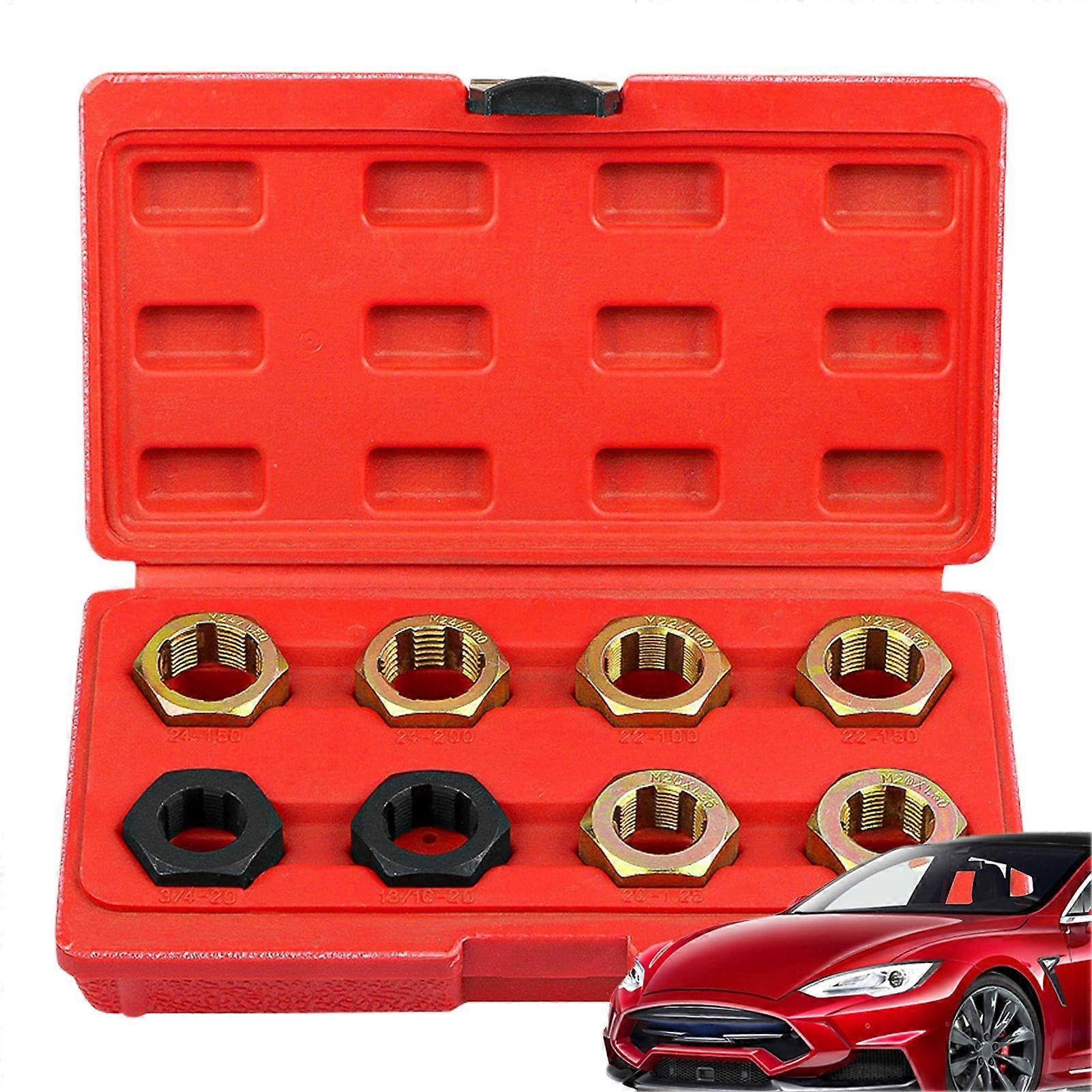 Thread  Kit Metric Restorer Set Thread Chaser Hex Tap Die Rethreading Tool For Nuts And Screws