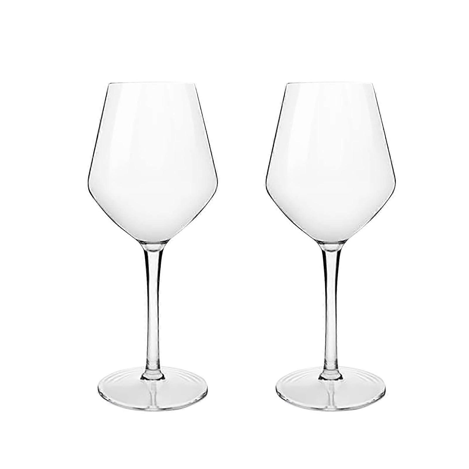 Pure Stemware Collection Glassware, 2 Count (Pack of 1), Cabernet/All Purpose, Red or White Wine Glass, 18.2 Ounces with Handle