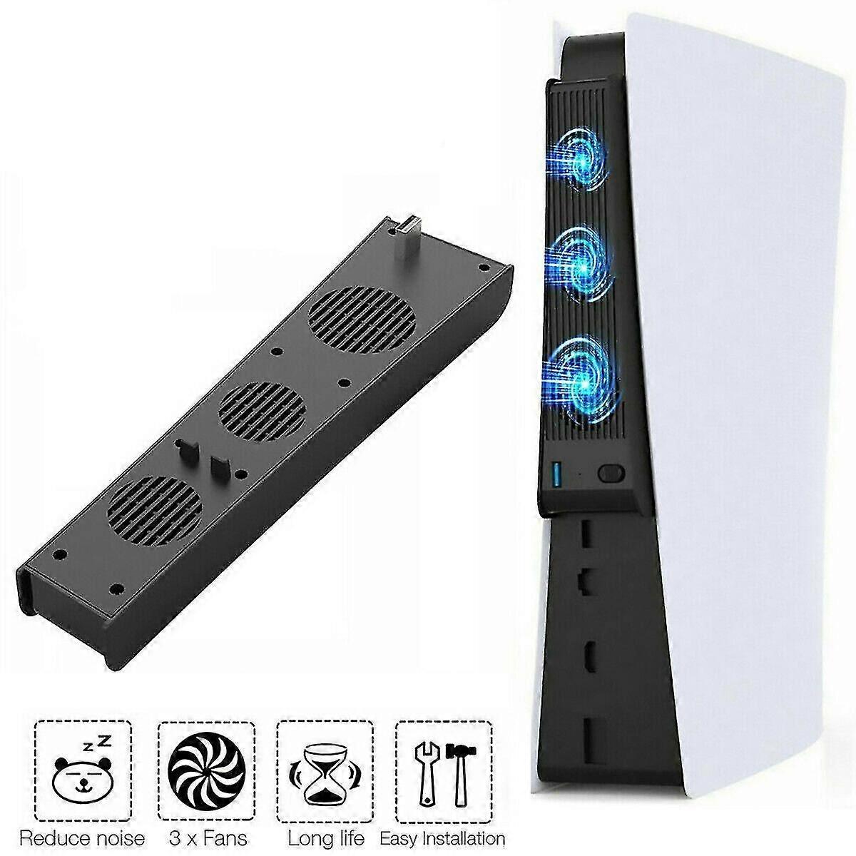 プレイステーション5 Ps5コンソールホスト冷却ファンクーラーゲーム外部アクセサリー用