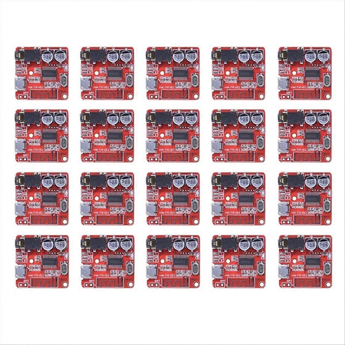 20PCS Bluetooth Audio Receiver Board MP3 Lossless Decoder Board