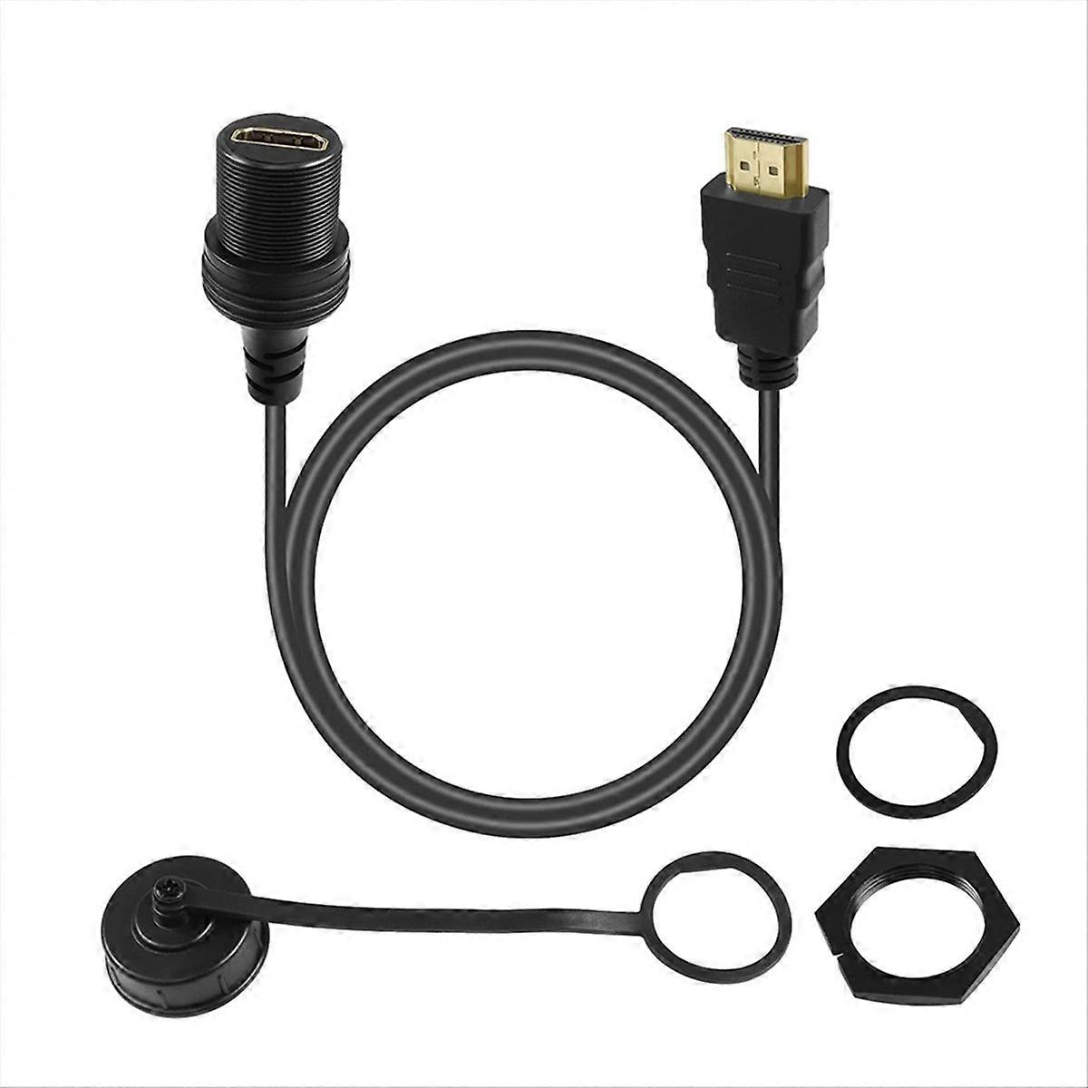 Cable de extensión macho a hembra compatible con HDMI de 1 m
