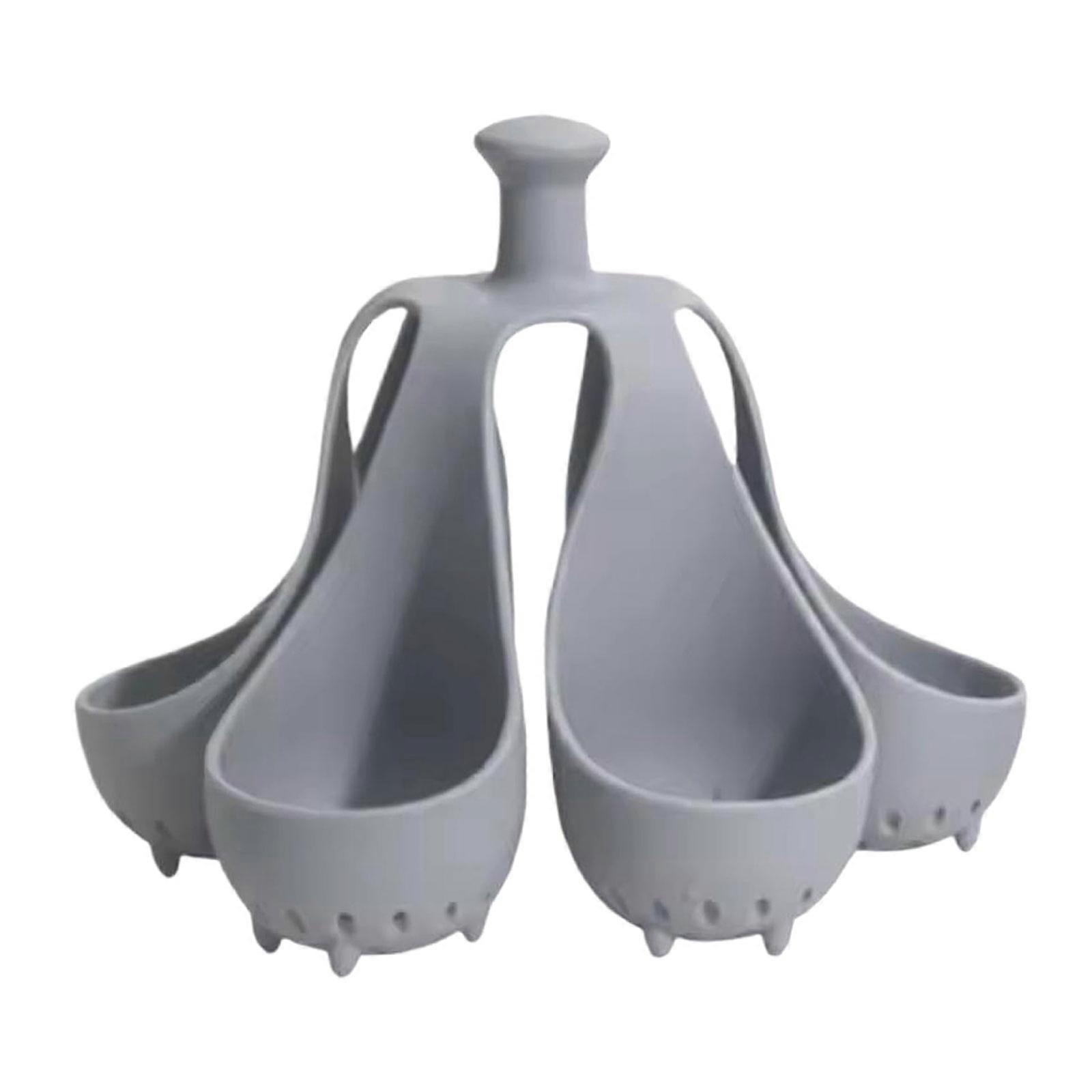 Multiple Functional Elastomer Oocyte Tray For Simultaneous Cooking And Storing Withstands Extreme Temperatures Multicolor