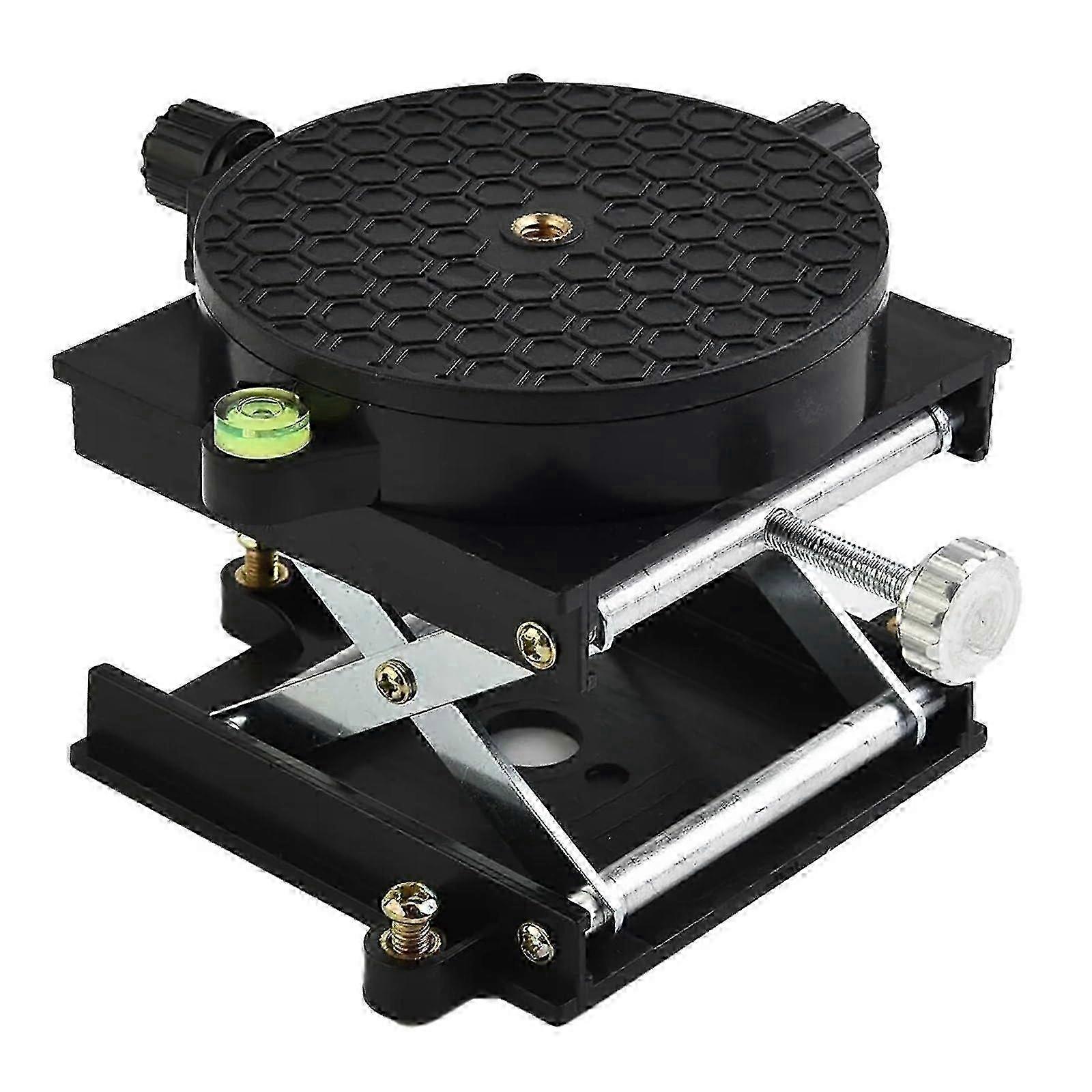 Scissors Lift Table Lift Table Lab Plate Scissors Lifting Stand Platform Router Workbench Table Woodworking Engraving Spirit Level Laboratory