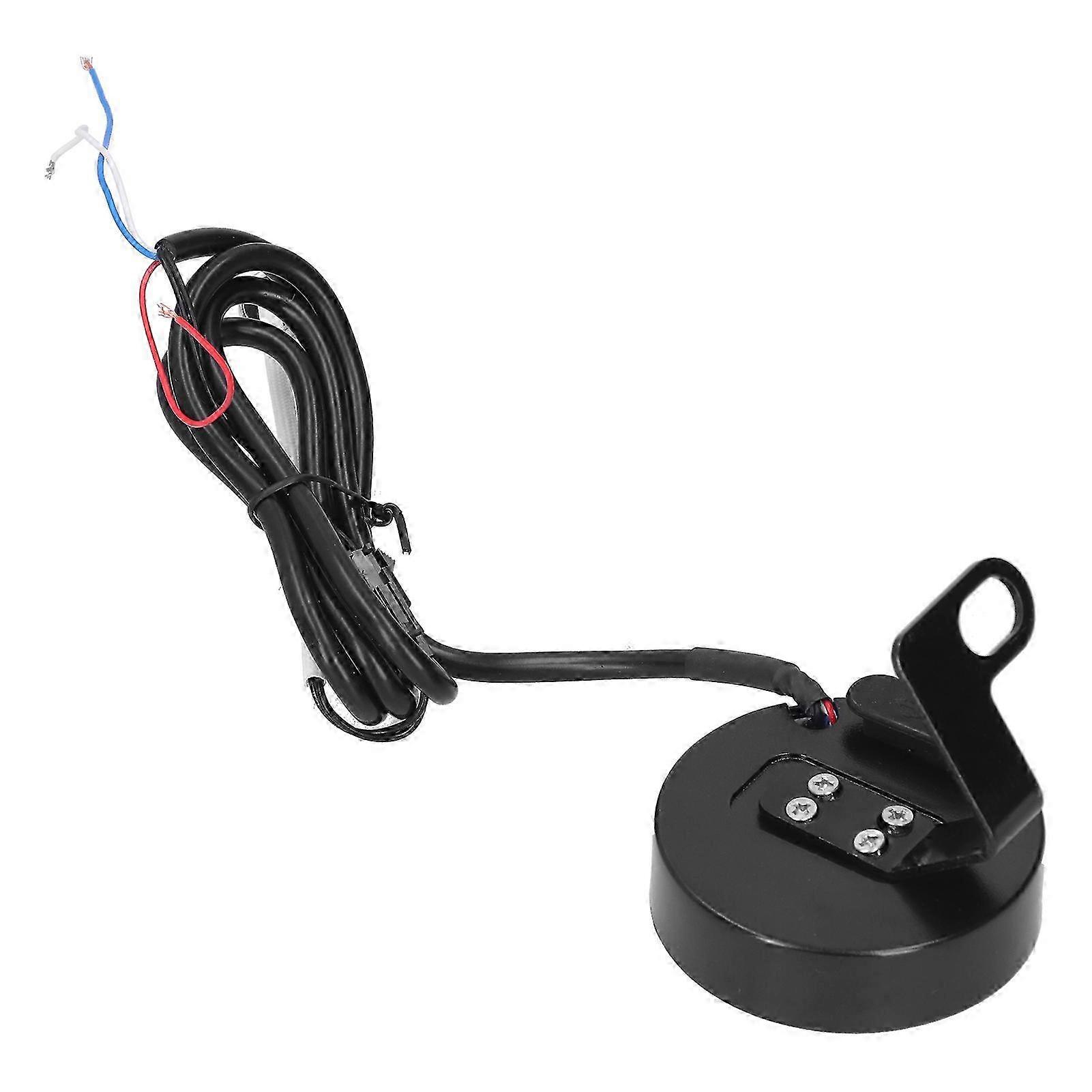 Universal Motorcycle LED Water Temp & Voltmeter, USB Rechargeable Digital Clock