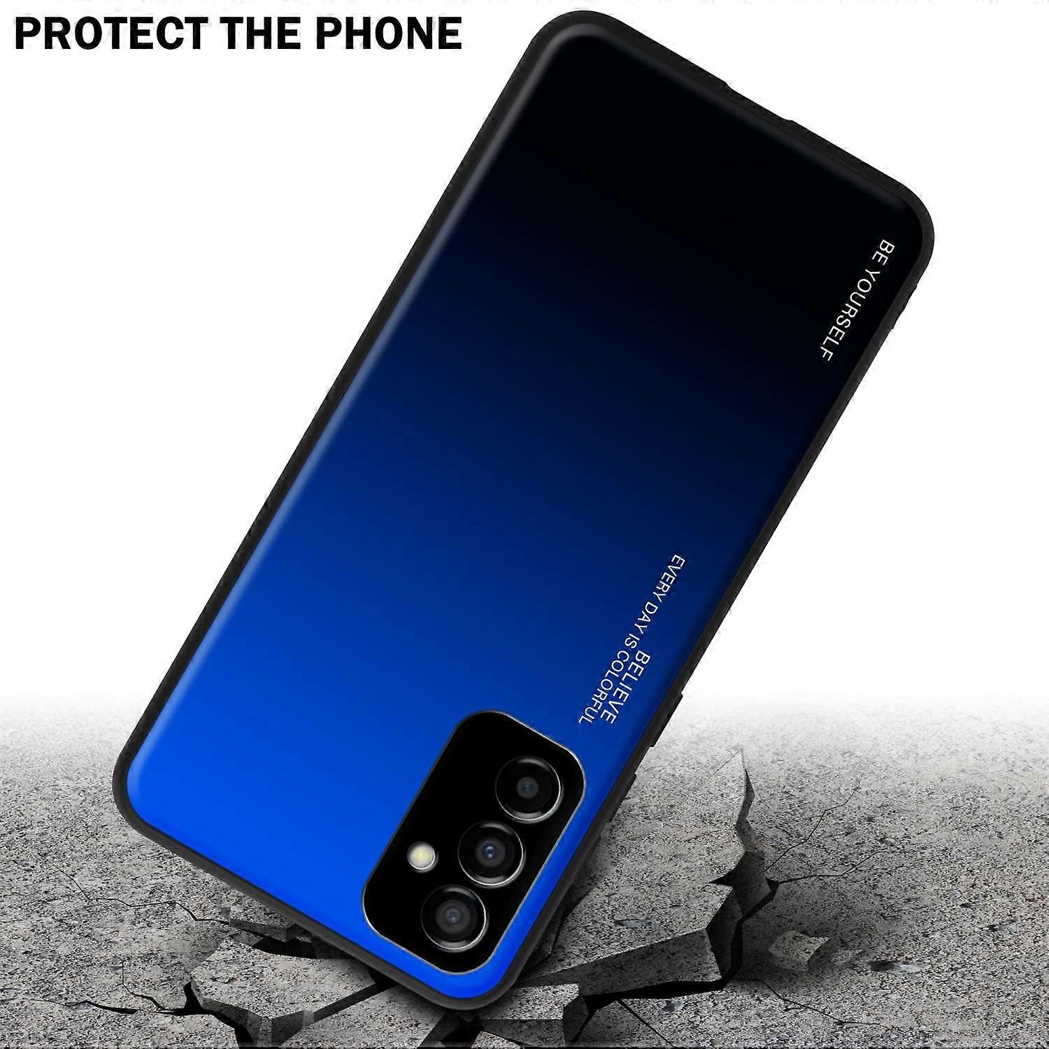 Θήκη Samsung Galaxy M23 5G TPU - Πίσω κάλυμμα με προστατευτικό γυαλί - Δίχρωμο