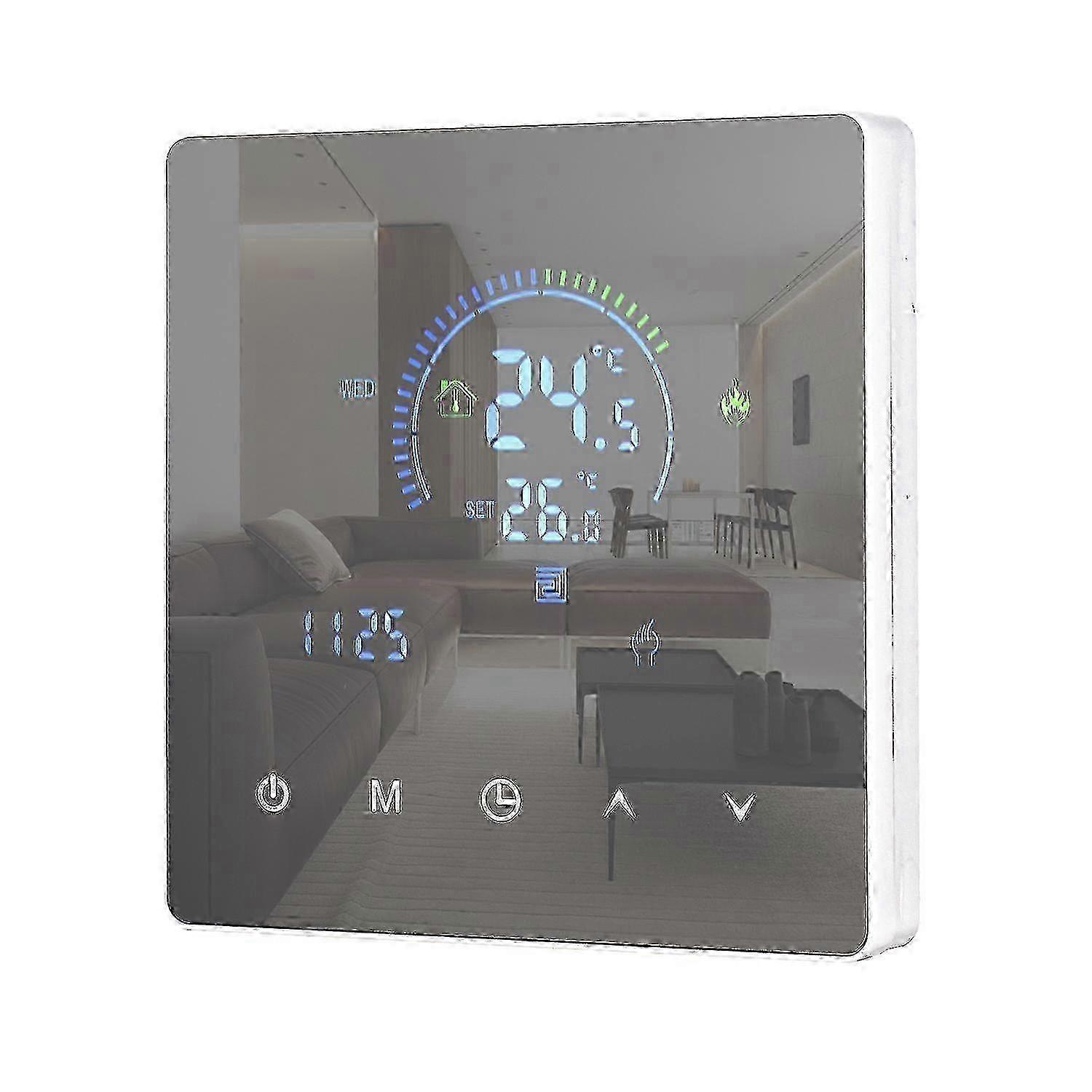2024 Wifi Smart Intelligent Thermostat Temperature Controller For Electric Heating Equipment Lcd Display