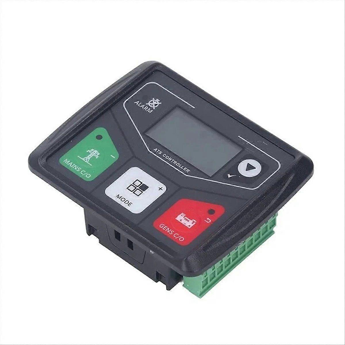 ATS320AC pour groupe électrogène, panneau de commande ATS, commutateur de transfert automatique avec port USB et double interrupteur d'alimentation C