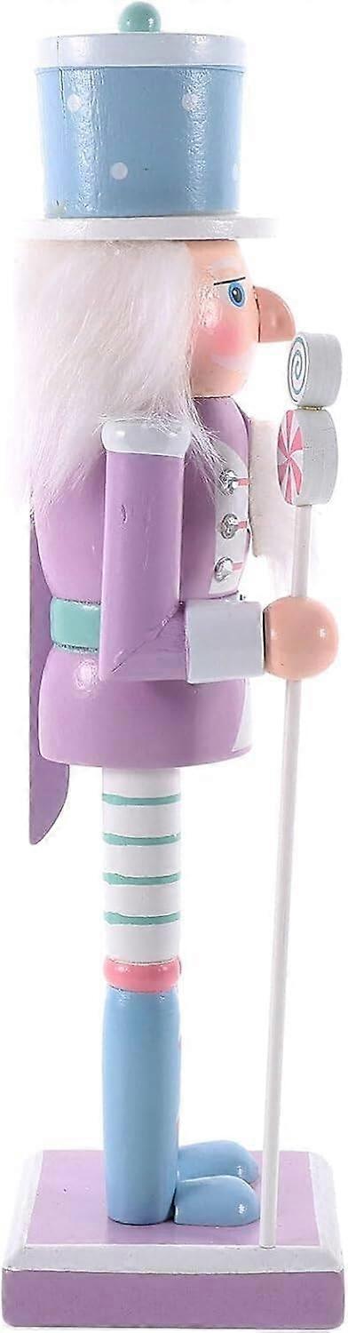 Nutcracker Character Christmas Ornament Wooden Soldier Puppet Statue Toy Desktop Fireplace Decoration