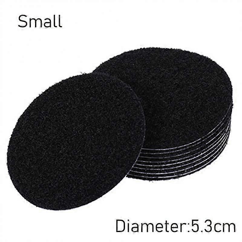 10pcs Non-slip Stickers Self Adhesive Hook Loop Fastener Tape Locking Dots Bed Sheet Sofa Fix Clip Floor