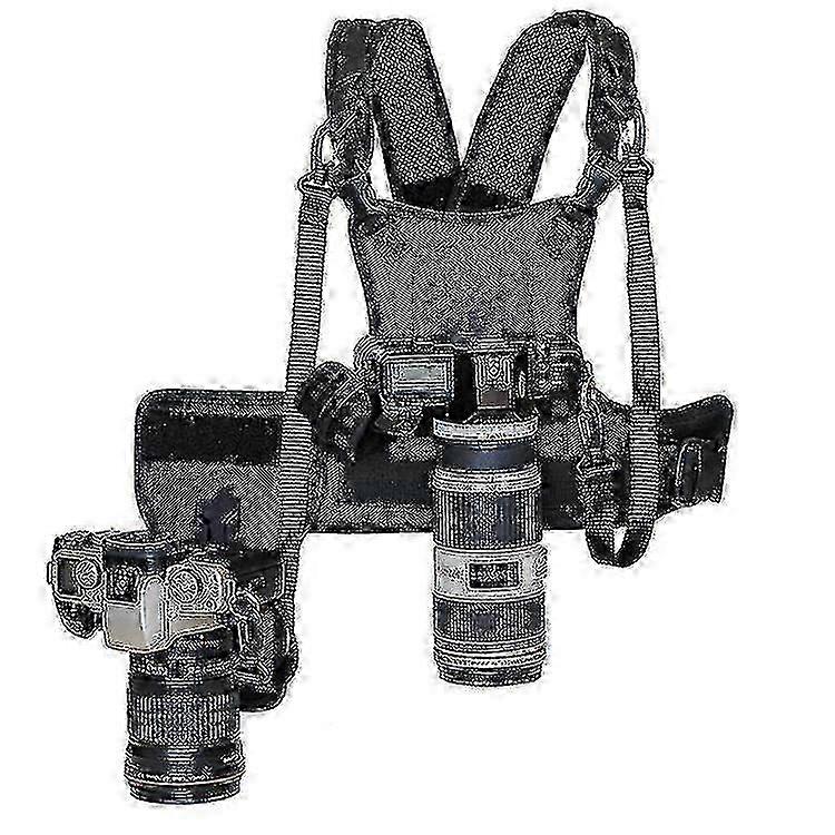 Camera Carrying Chest Harness System