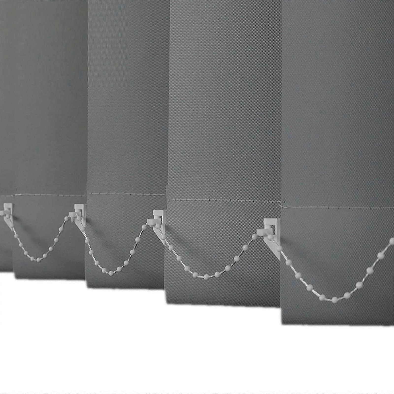 Vertical Blinds Room Darkening 98% Light Blocking for Home Office Sliding Window W90 x H240 cm