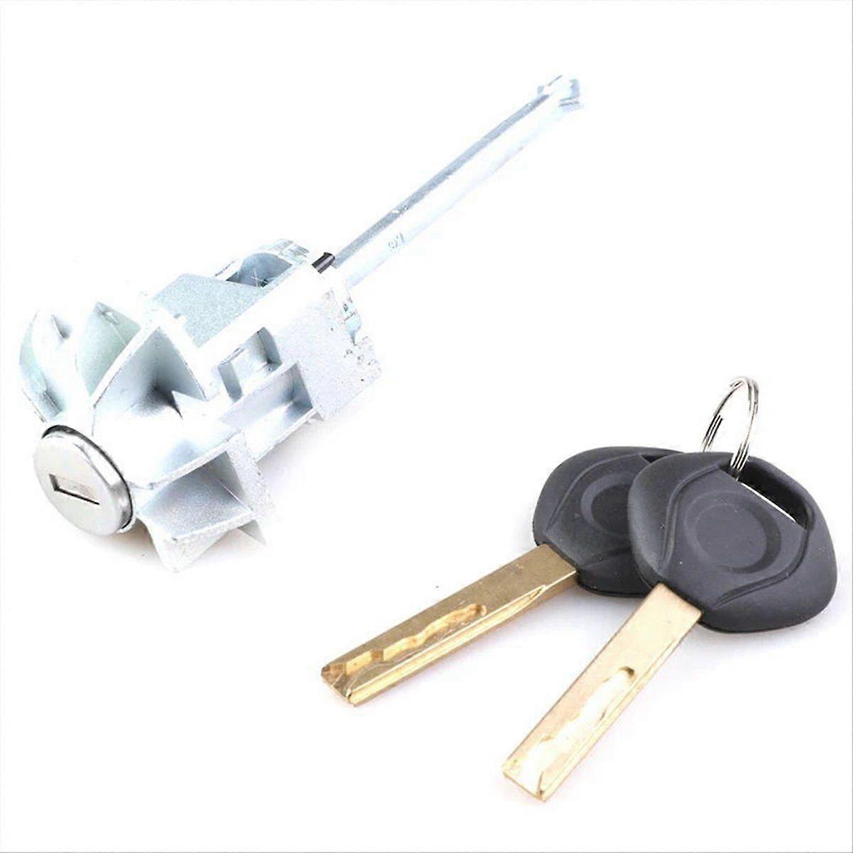 Car Front Left Side Door Lock Cylinder with 1 Key 51217212873 for E71 X6 35iX LHD