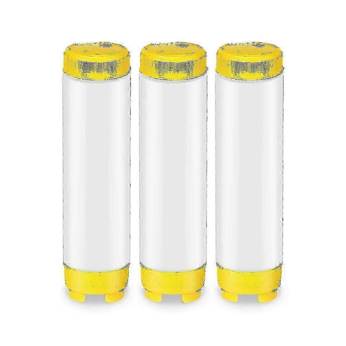 16oz Inverted Plastic Squeeze Bottles, Refillable Tip Valve Dispenser Condiment Squeeze For Sauces