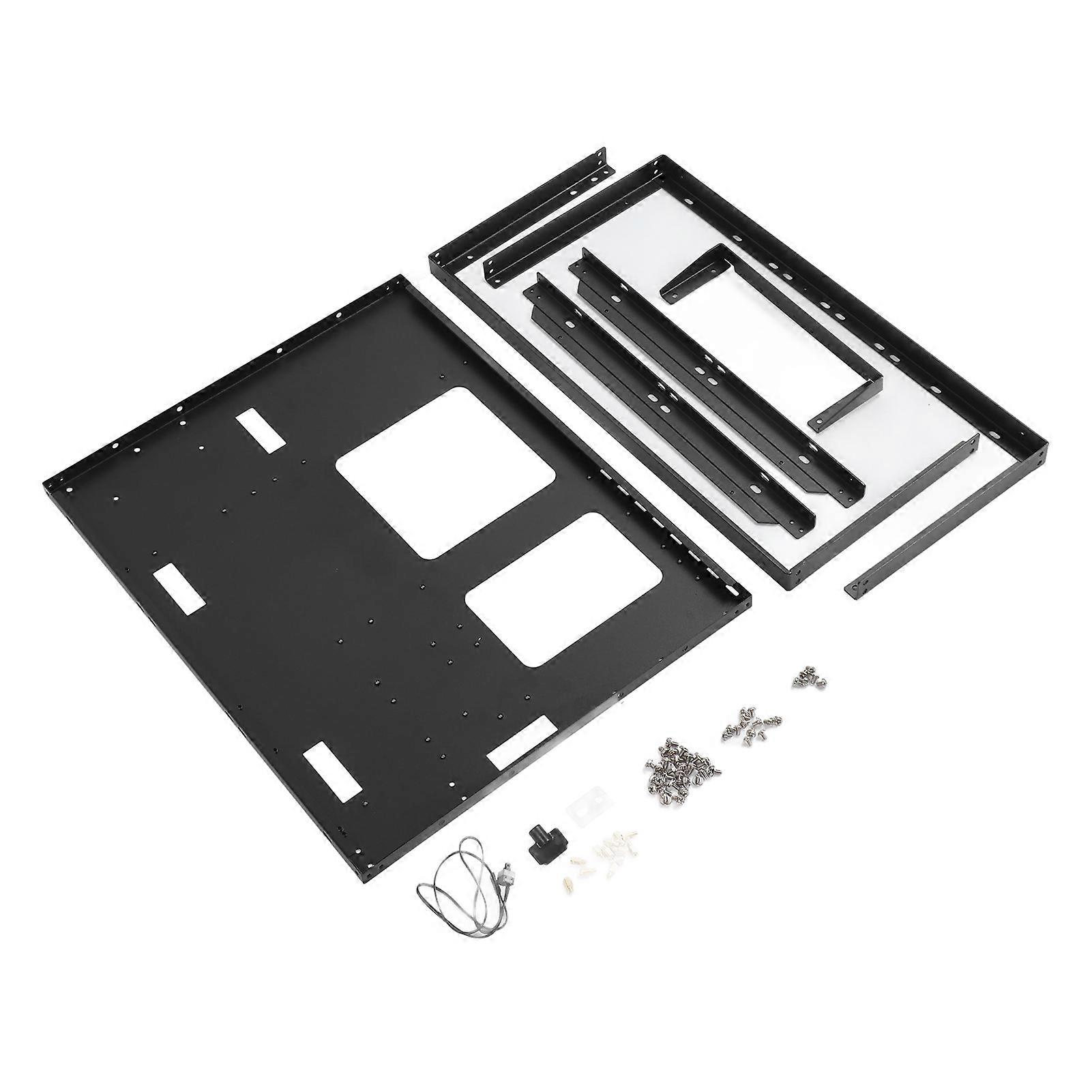 ATX Open Chassis Case Rack Stackable Supports X79 X99 Dual Channels Gaming PC Case Open Frame for EATX MATX ITX Motherboards