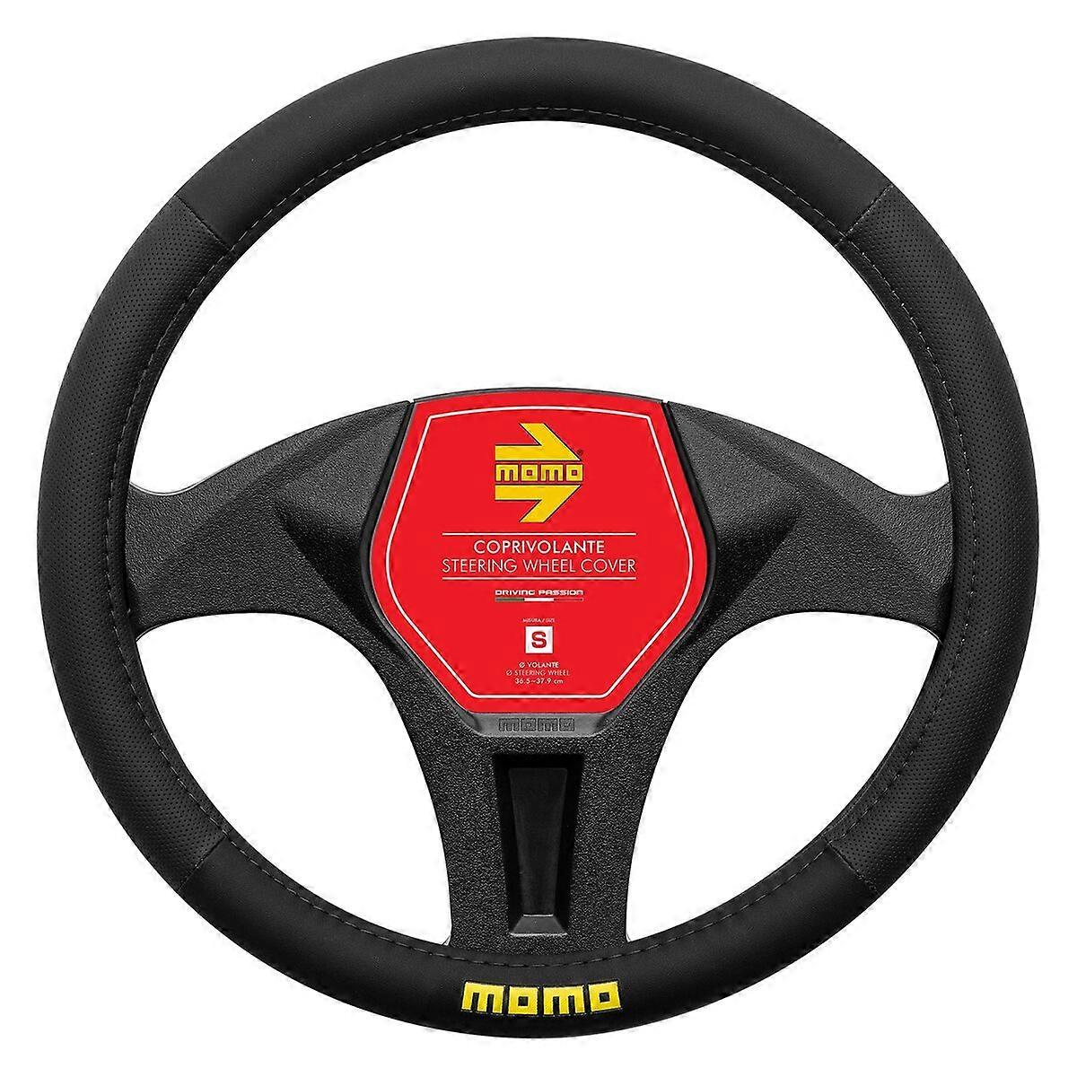 Steering Wheel Cover MOMO MOMLSWC0EASBK Black Universal