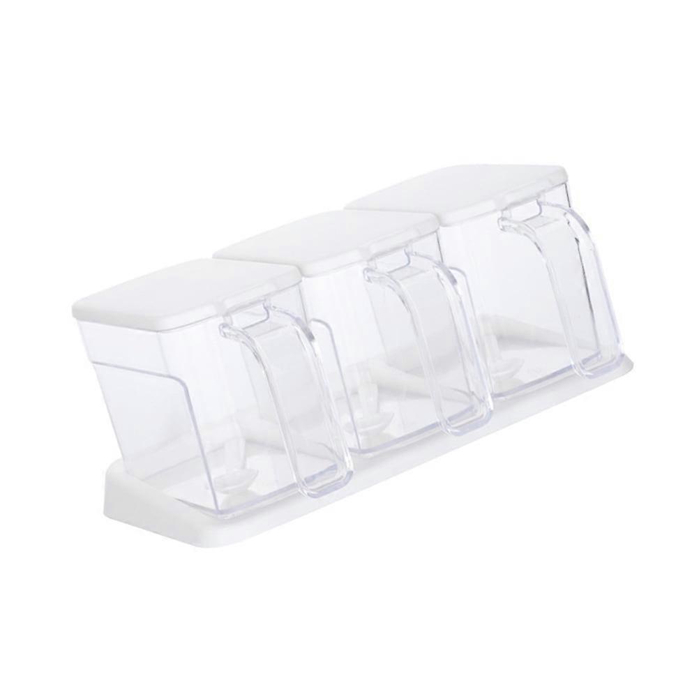 3 Pcs Condiment Bottle Storage Container Timed Switch Outlet Space Projection for Kids